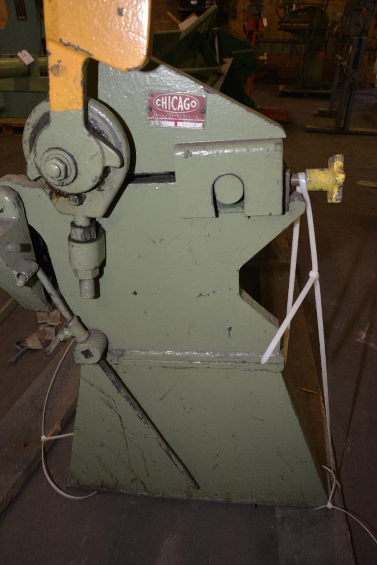 CHICAGO BRAKE PRESS - 8 FT. - Image 5 of 5