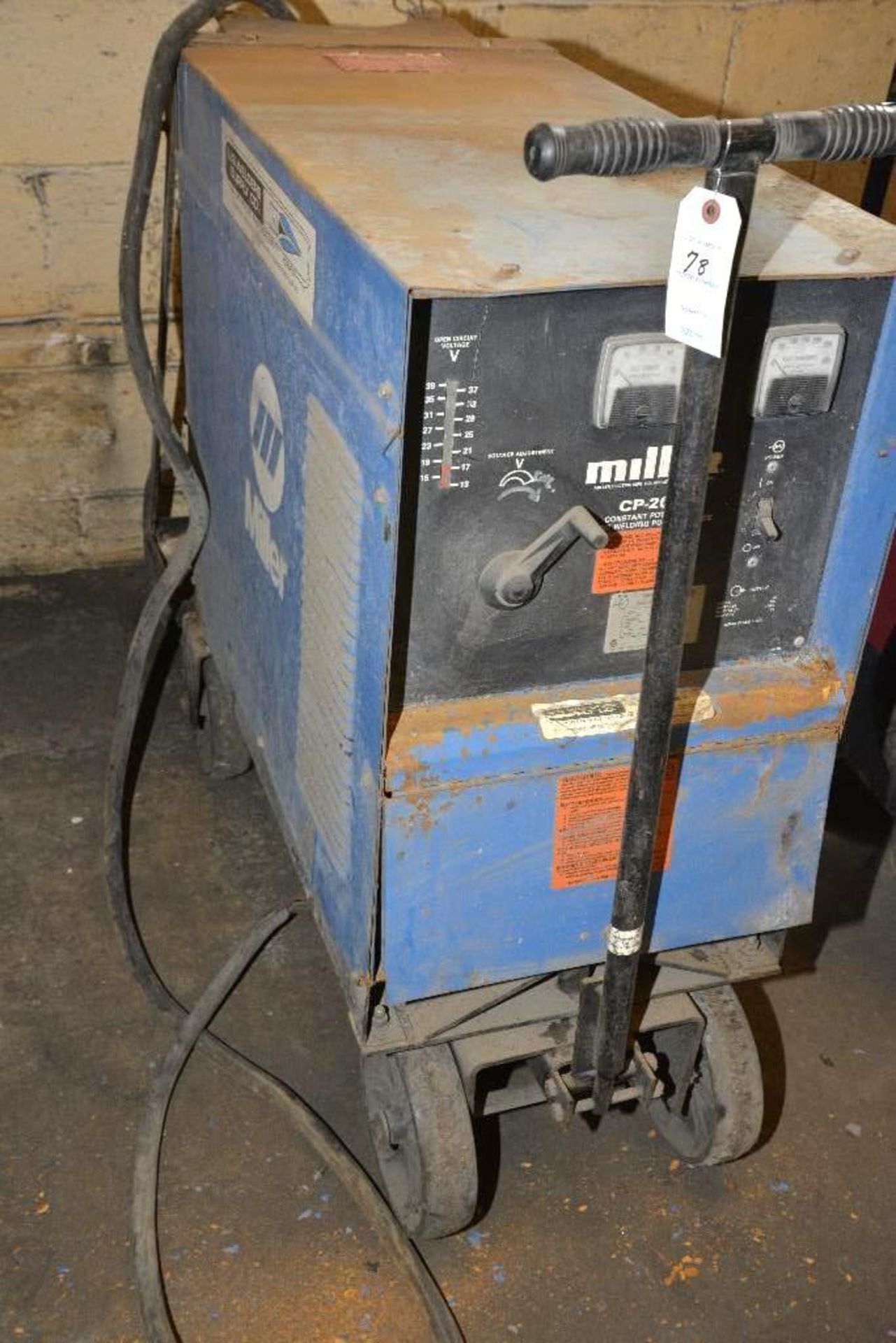 MILLER CP200 CONSTANT POTENTIAL DC ARC WELDING CONSTANT POTENTIAL DC ARC WELDING AND POWER SOURCE200 - Image 5 of 5