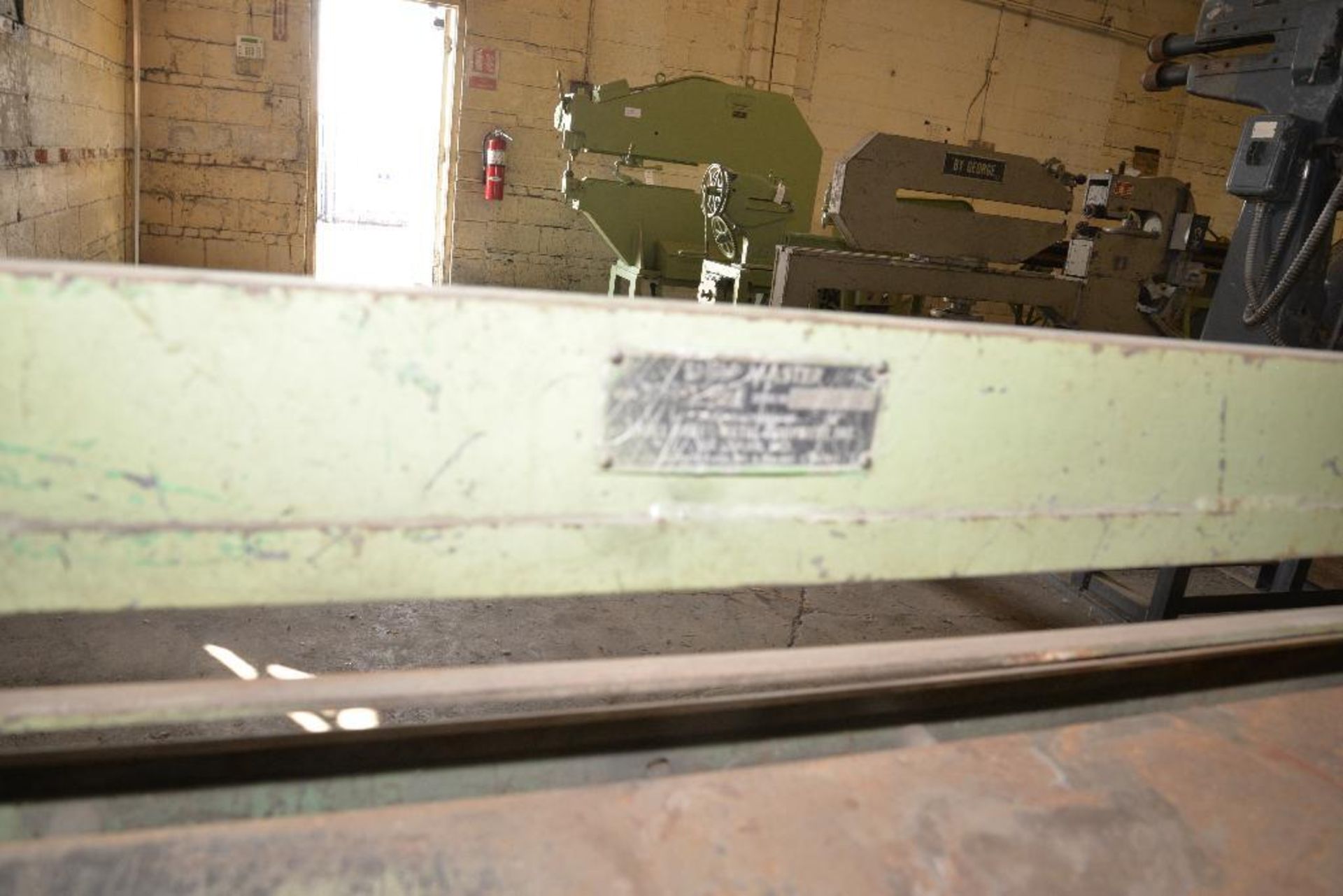 ENGEL SHOP MASTER MD. 101A-3-DM DUCT MACHINE S/N 22788-1 - STEEL TABLE - 2 ELECTRONIC MAGNETS - - Image 11 of 13