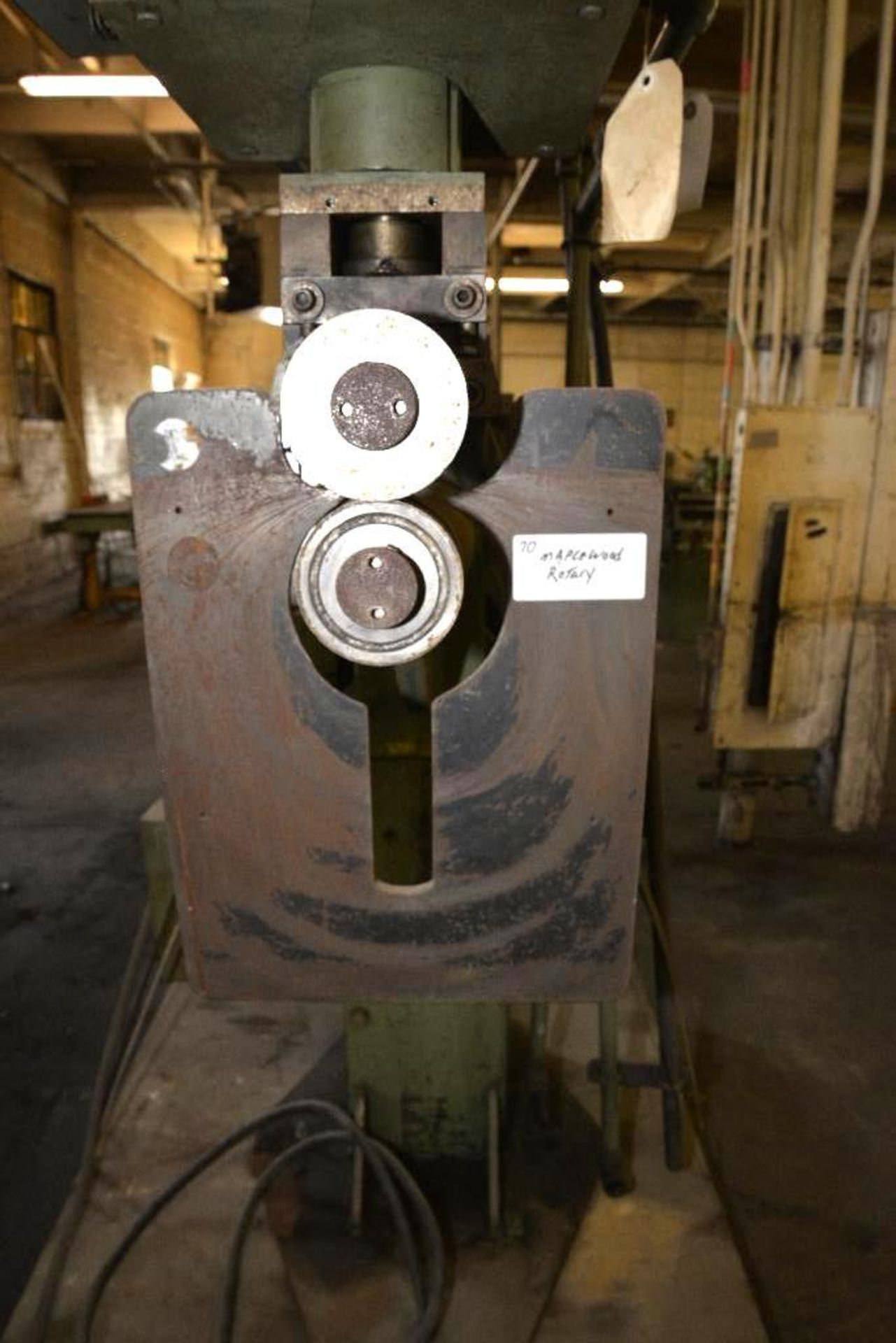 MAPLEWOOD ROLL FORMING MACHINE CO. ROTARY MACHINE S/N 3325-520-P - 230 VOLTS - Image 3 of 7