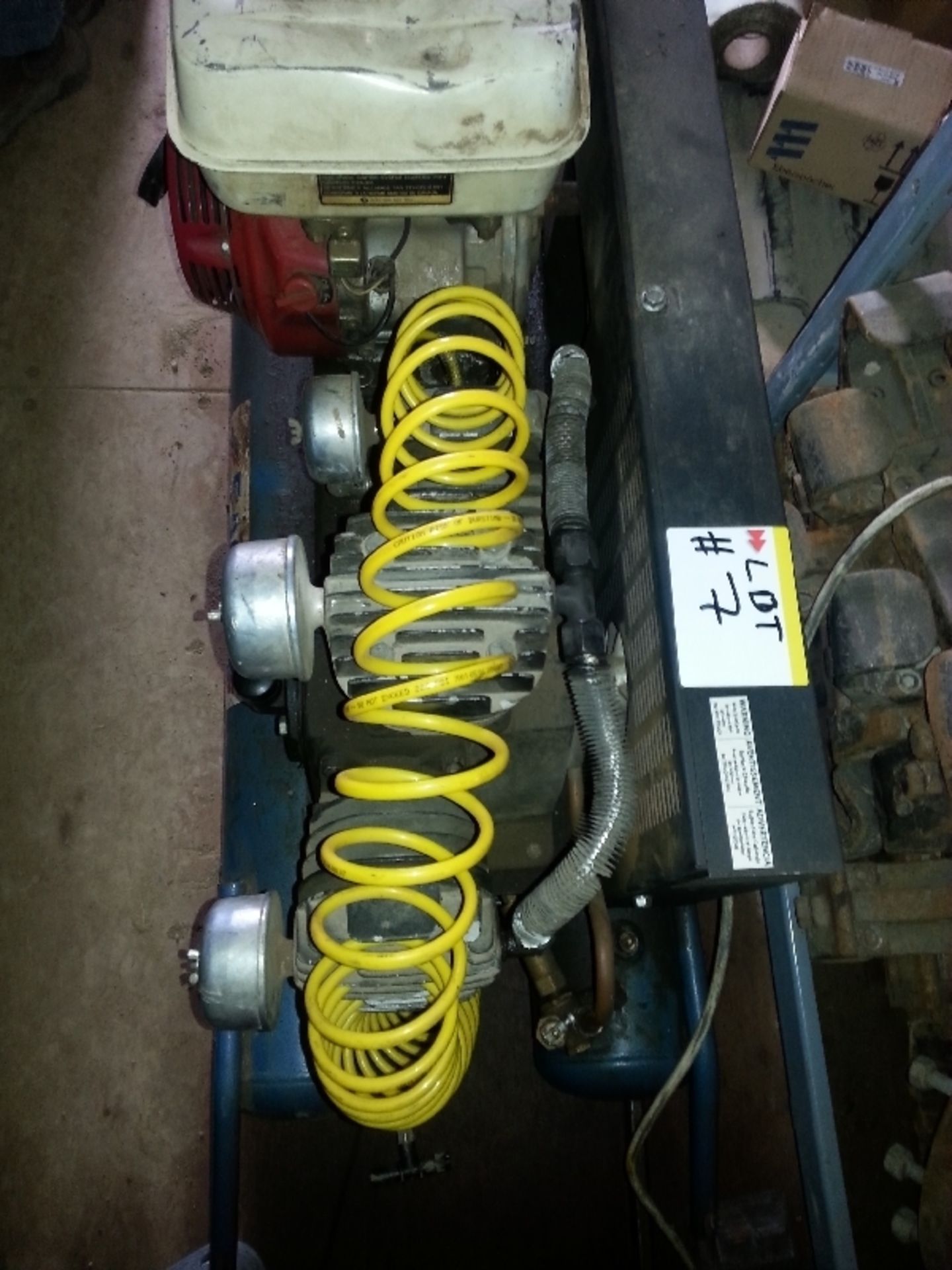 Eagle air compressor 18.5 CFM Honda engine