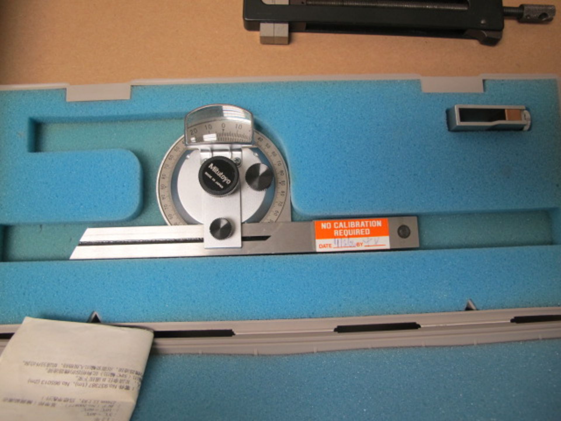 Mitutoyo Protractor and Gage Block Accessories - Image 2 of 3
