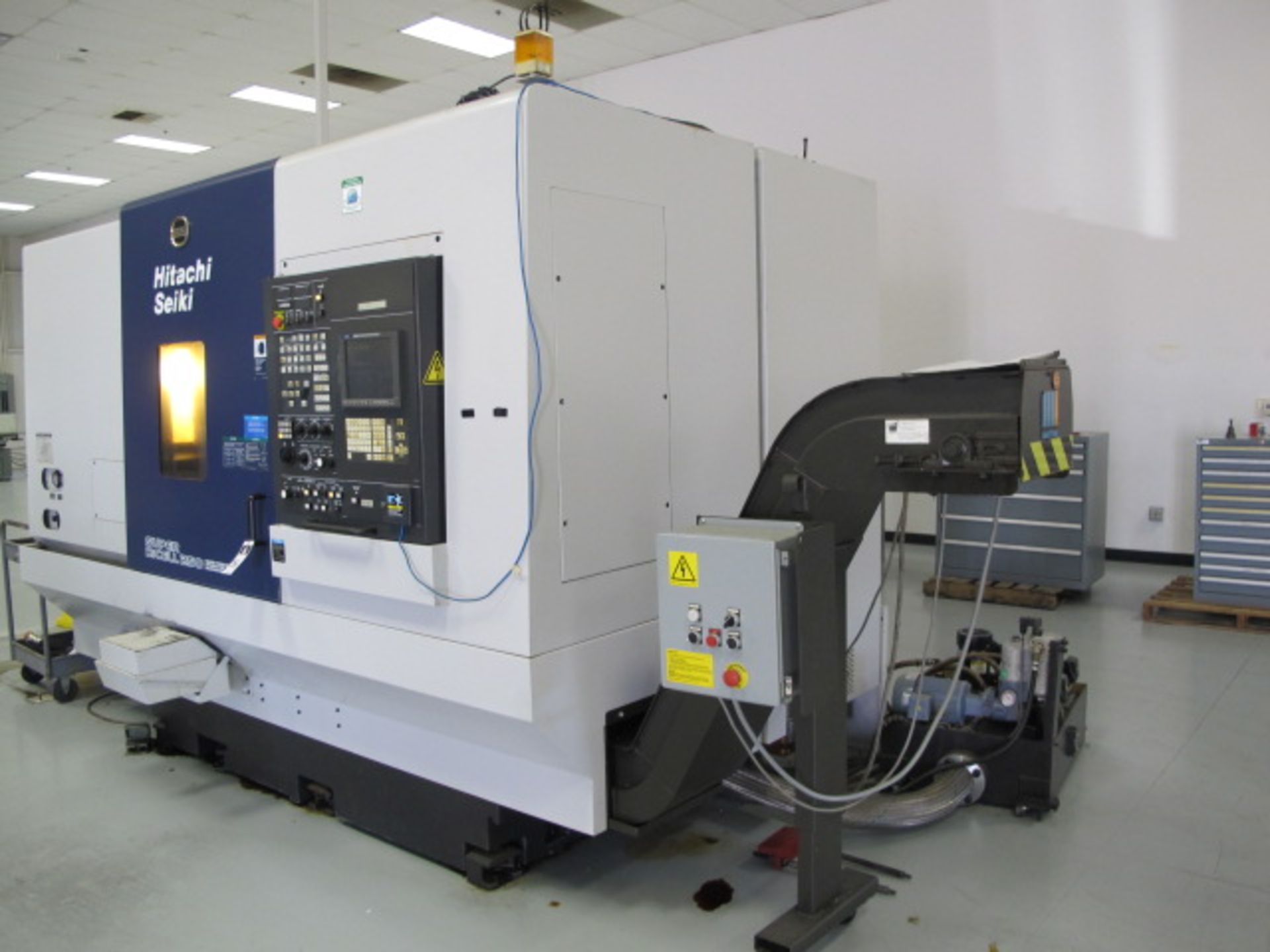 2001 Hitachi Seiki Super HiCell 250 5-Axis Twin Spindle Super Productive Integrated Machining Cell - Image 3 of 19