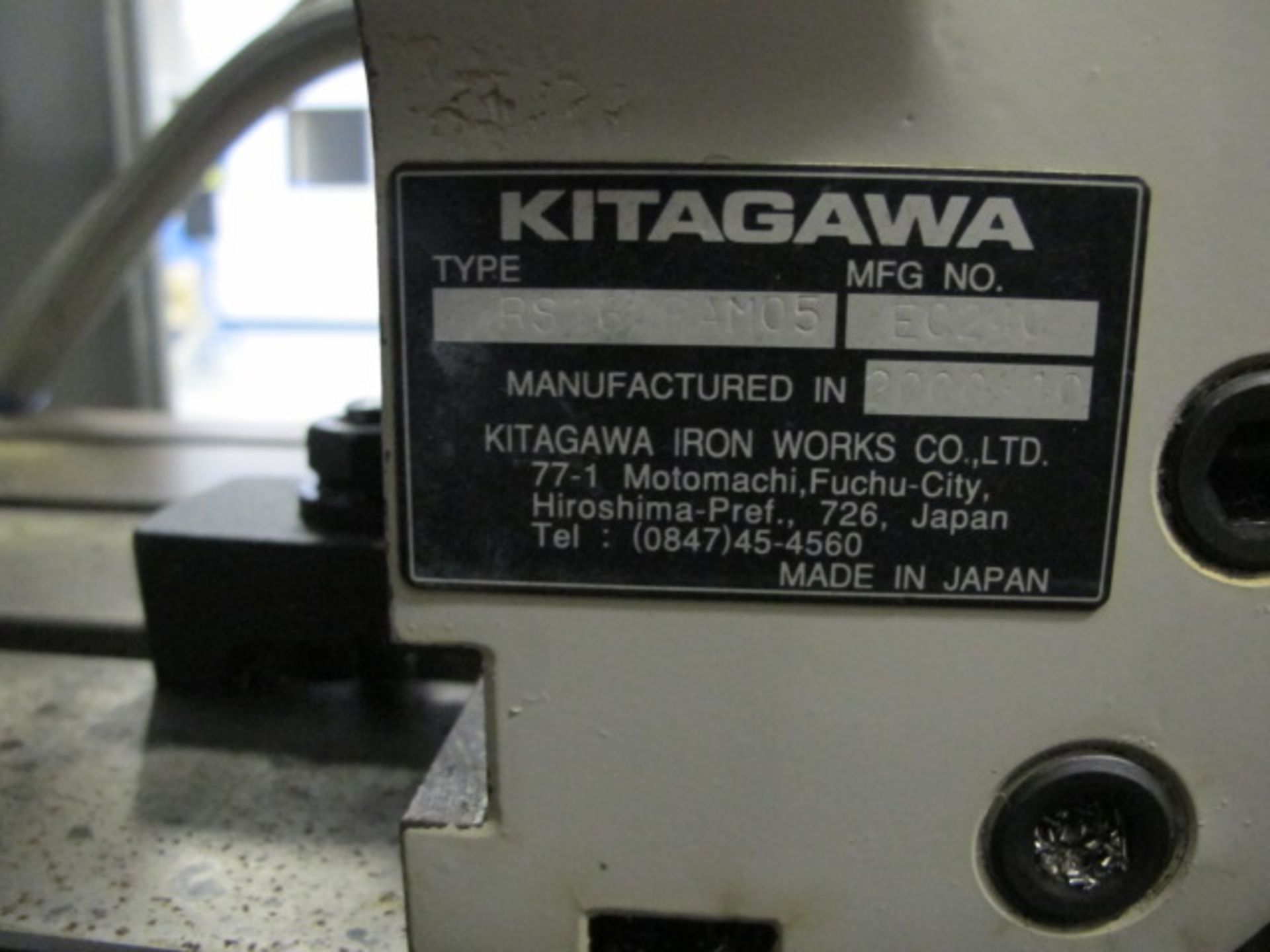Kitagawa RS-160 RAM05 6” 4th Axis Rotary Head w/ 5C Collet Closer Attachment - Image 4 of 4