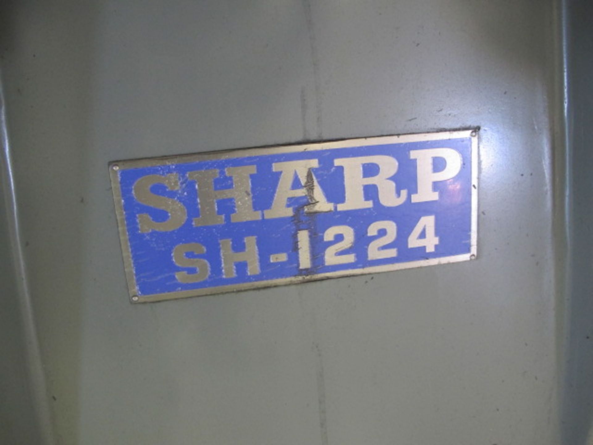 2000 Sharp SH-1224 12” x 24” Automatic Hydraulic Surface Grinder s/n 0011F-04 w/ Sharp Controls, - Image 4 of 12