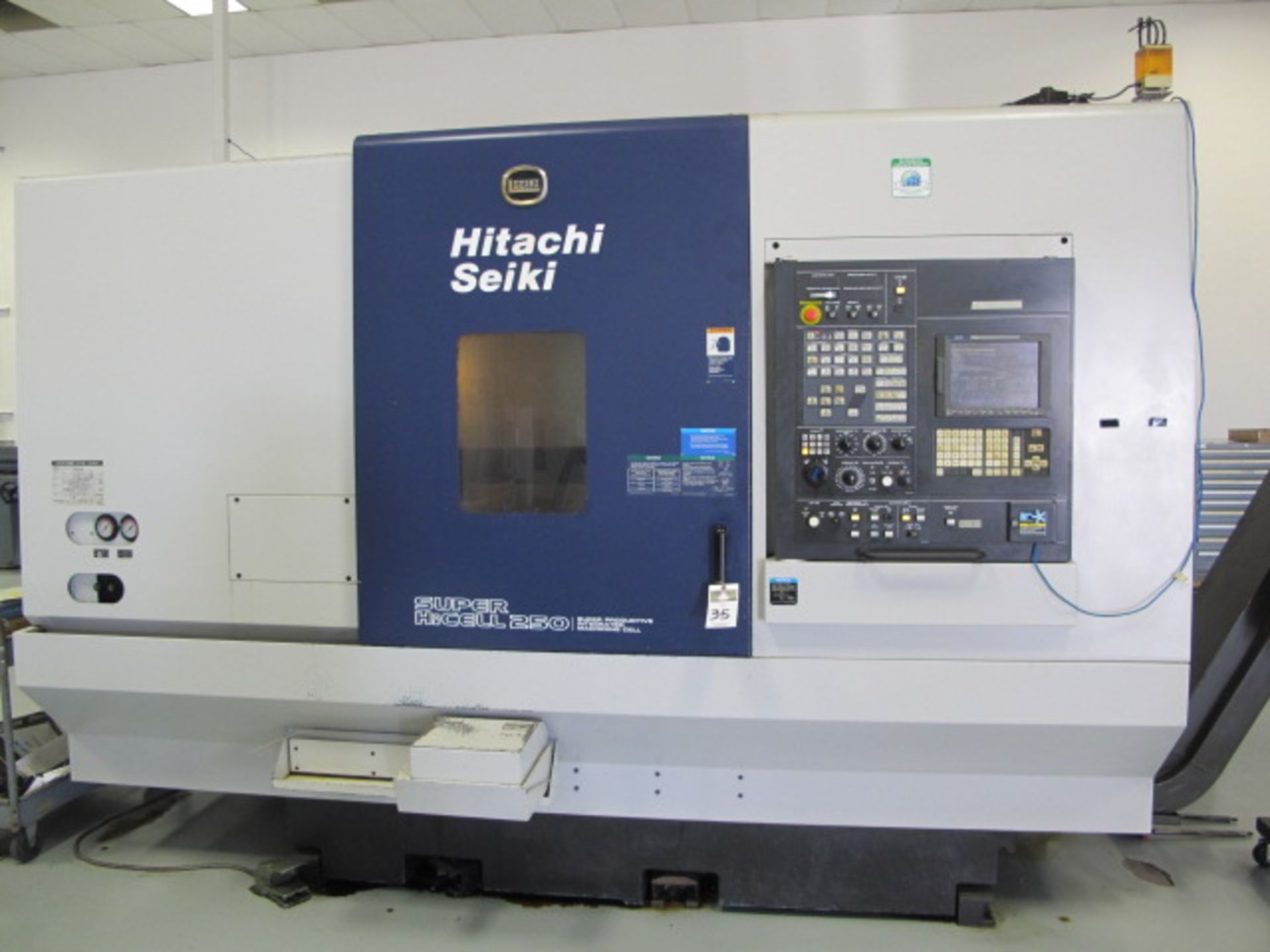 2001 Hitachi Seiki Super HiCell 250 5-Axis Twin Spindle Super Productive Integrated Machining Cell - Image 2 of 19