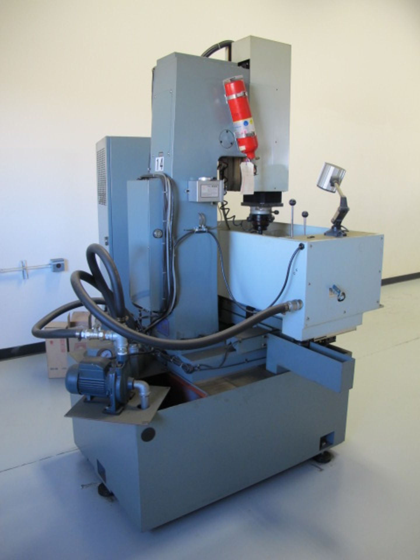 2000 Sharp SED301 Die-Sinker EDM Machine s/n 0093360 w/ Sharp AZ75 “FUZZY” Control Package, - Image 3 of 14