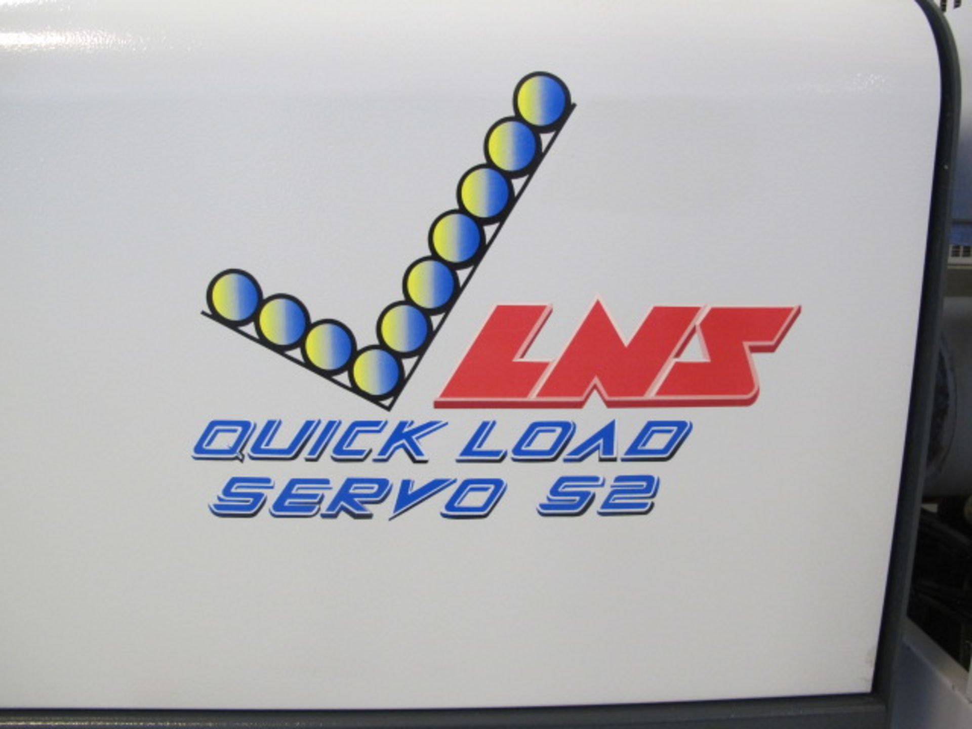 LNS Quick Load Servo S2 Automatic Bar Loader / Feeder s/n 301152 w/ LNS Digital Controls - Image 3 of 7