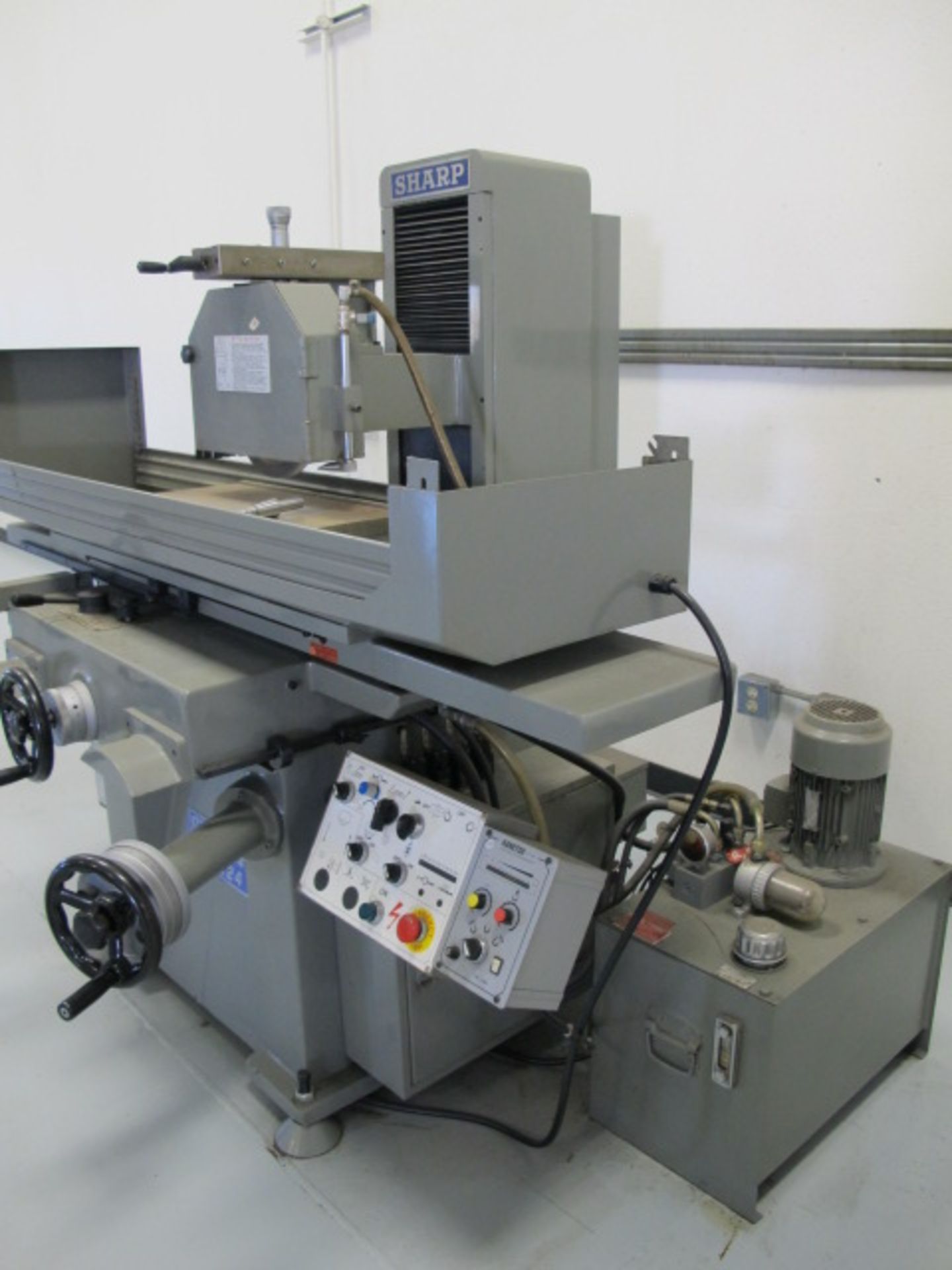2000 Sharp SH-1224 12” x 24” Automatic Hydraulic Surface Grinder s/n 0011F-04 w/ Sharp Controls, - Image 2 of 12