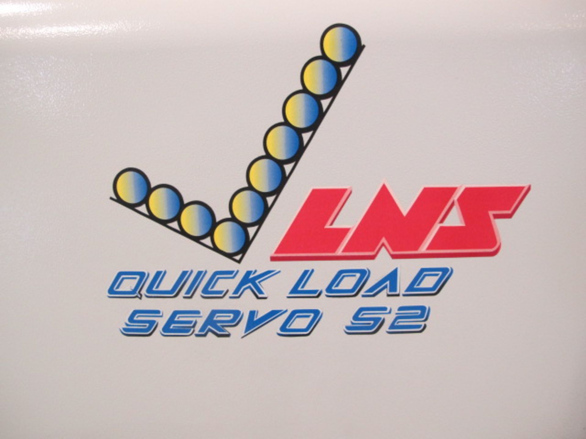 LNS Quick Load Servo S2 Automatic Bar Loader / Feeder s/n 301183 w/ LNS Digital Controls - Image 3 of 7