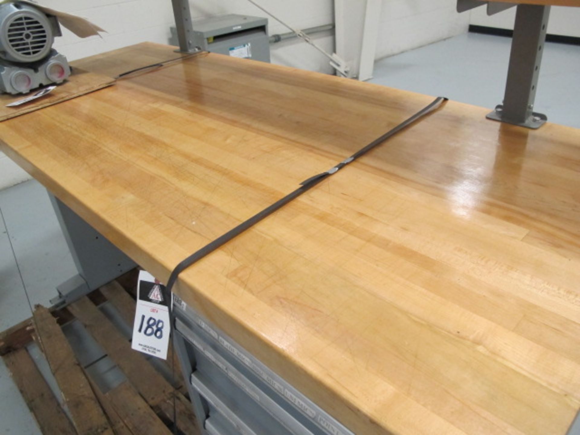 Lista 4-Drawer Maple Top Work Bench - Image 3 of 4