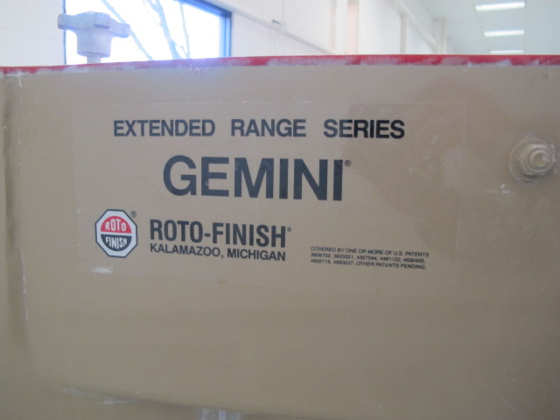 Hammond Roto-Finish Gemini Extended Range Series 48” Media Tumbler s/n G-700-00-B14 - Image 2 of 7