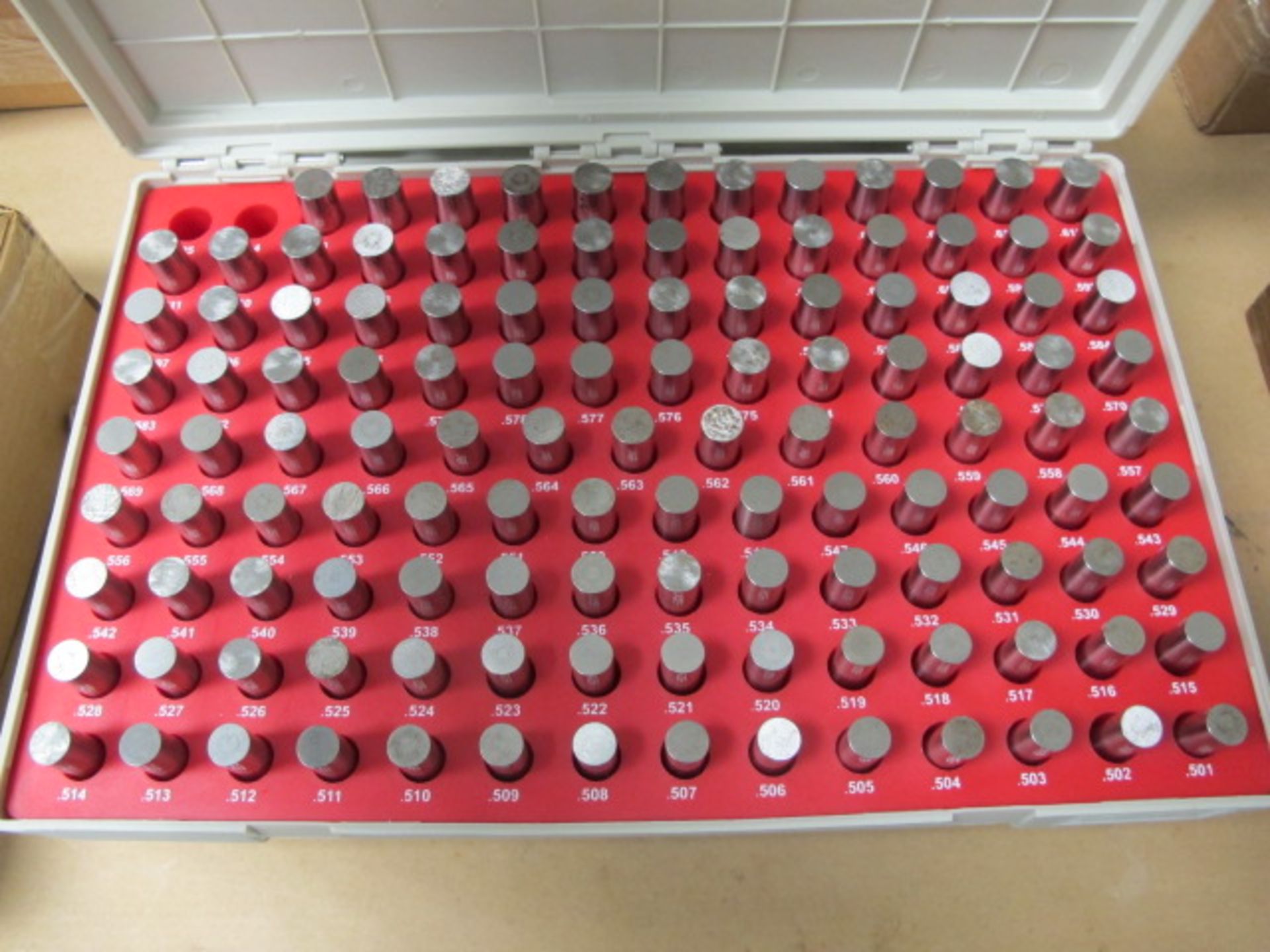 Vermont Pin Gage Sets .625-.750, .501-.625, .251-.500, .061-.250, .011-.060 - Image 3 of 6