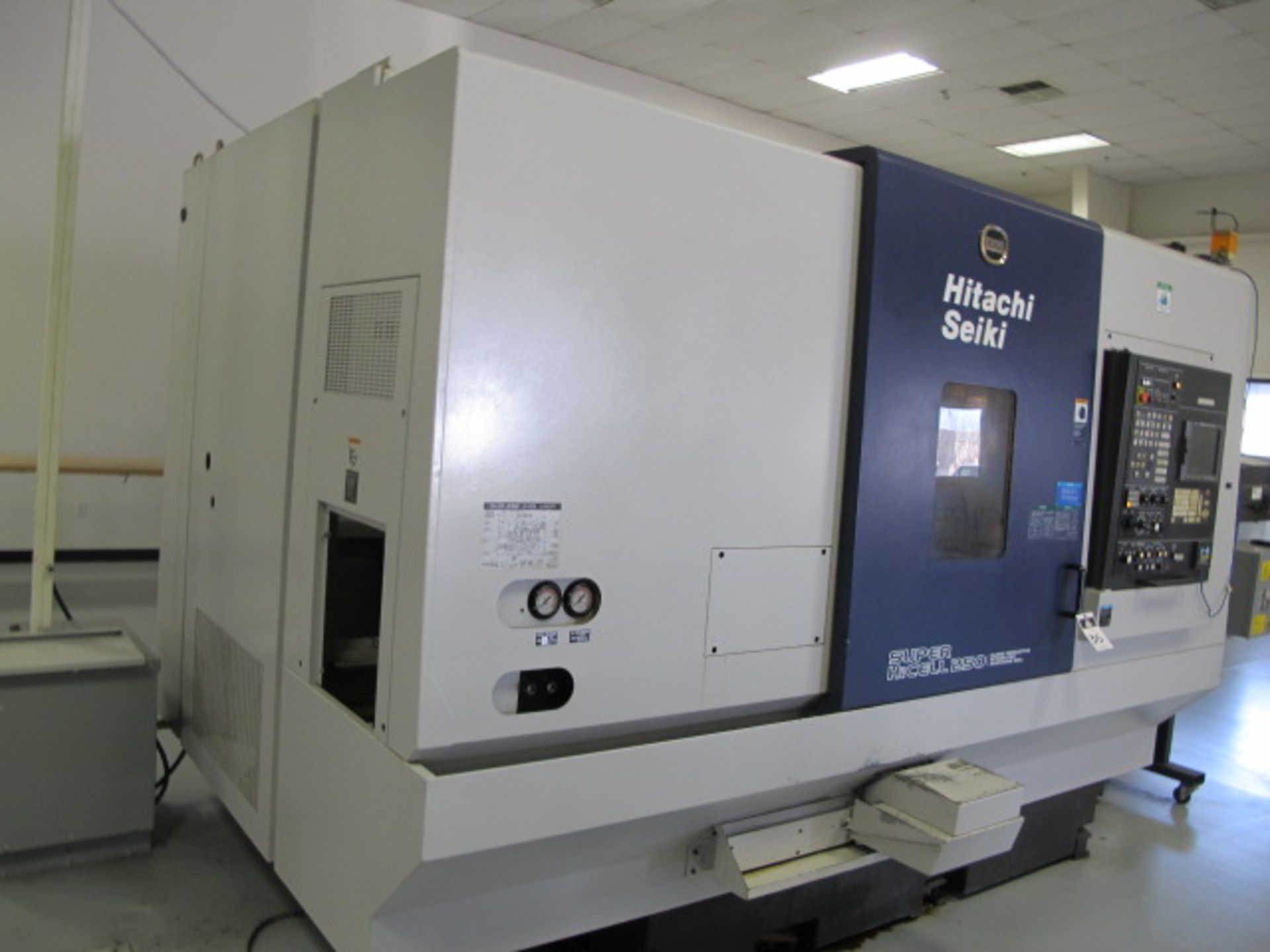 2001 Hitachi Seiki Super HiCell 250 5-Axis Twin Spindle Super Productive Integrated Machining Cell - Image 4 of 19