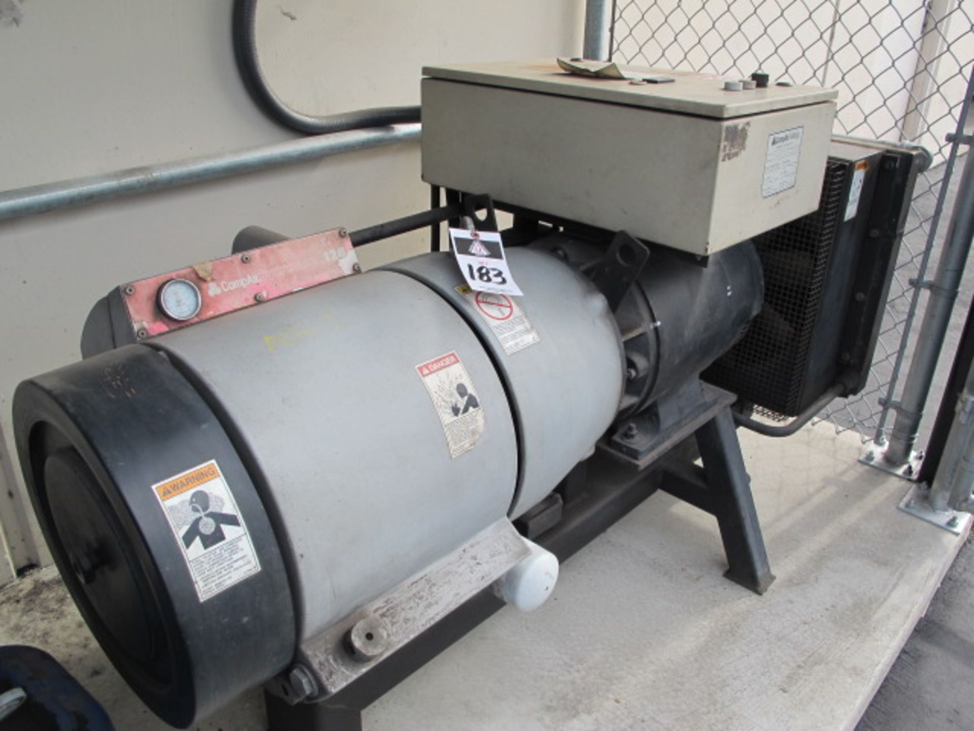 CompAir Hydrovane 128 Rotary Vane Air Compressor - Image 2 of 6