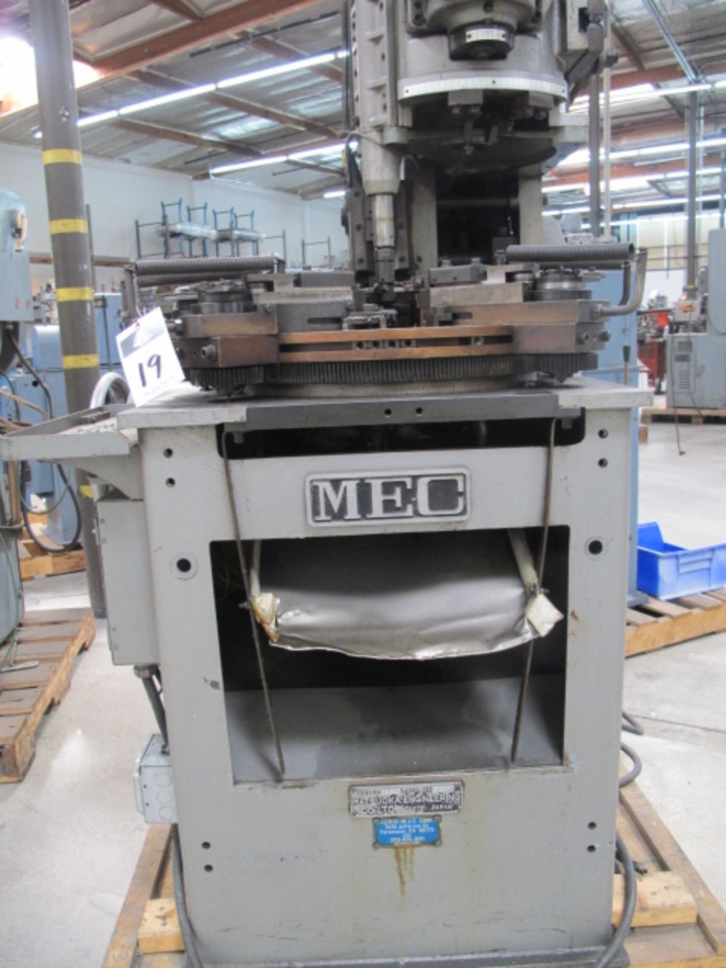 MEC Matsuoka Engineering mdl. VRA-20 5-Slide Ring Coiling Machine s/n 815059 - Image 6 of 8