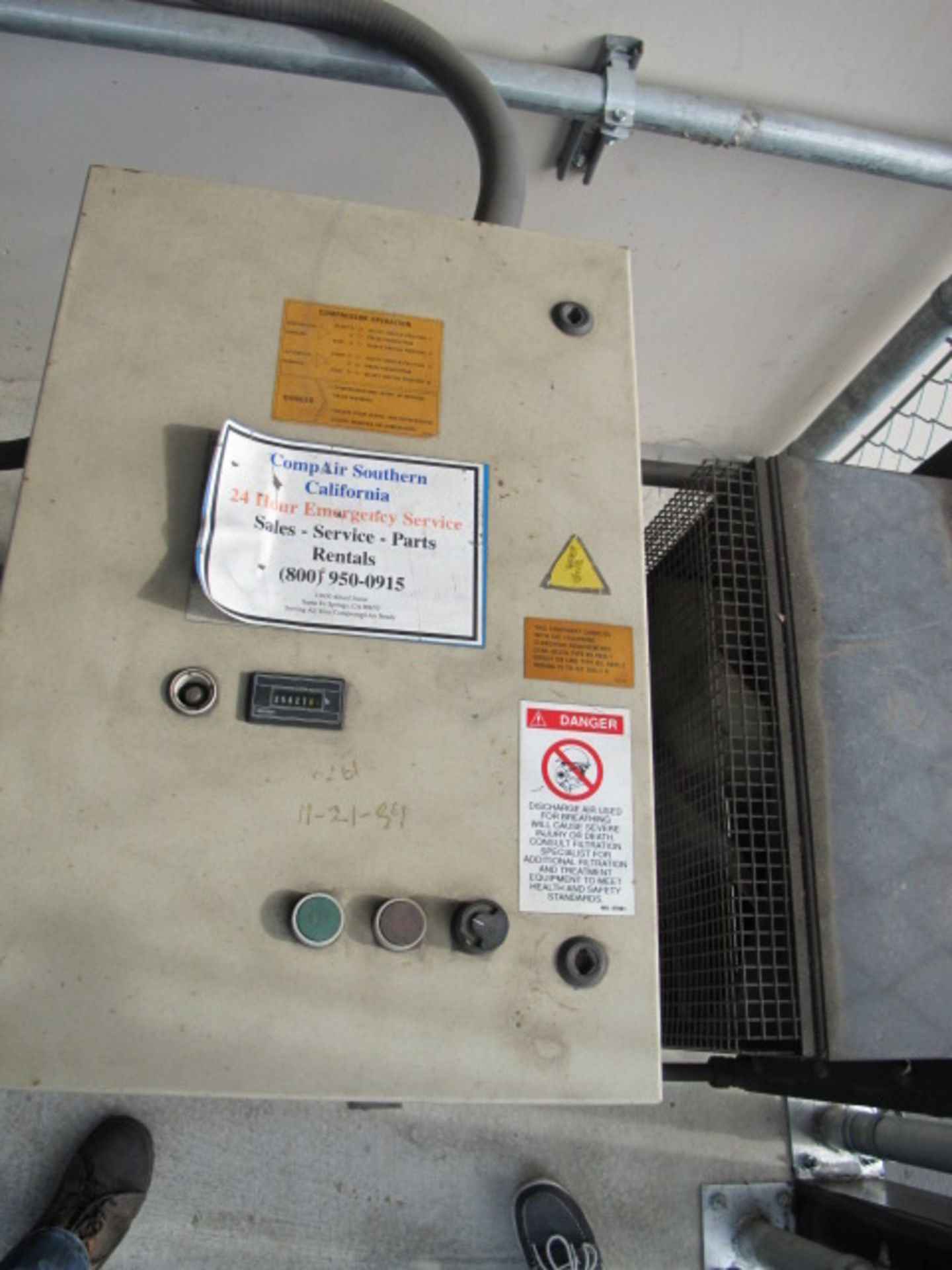CompAir Hydrovane 128 Rotary Vane Air Compressor - Image 4 of 6