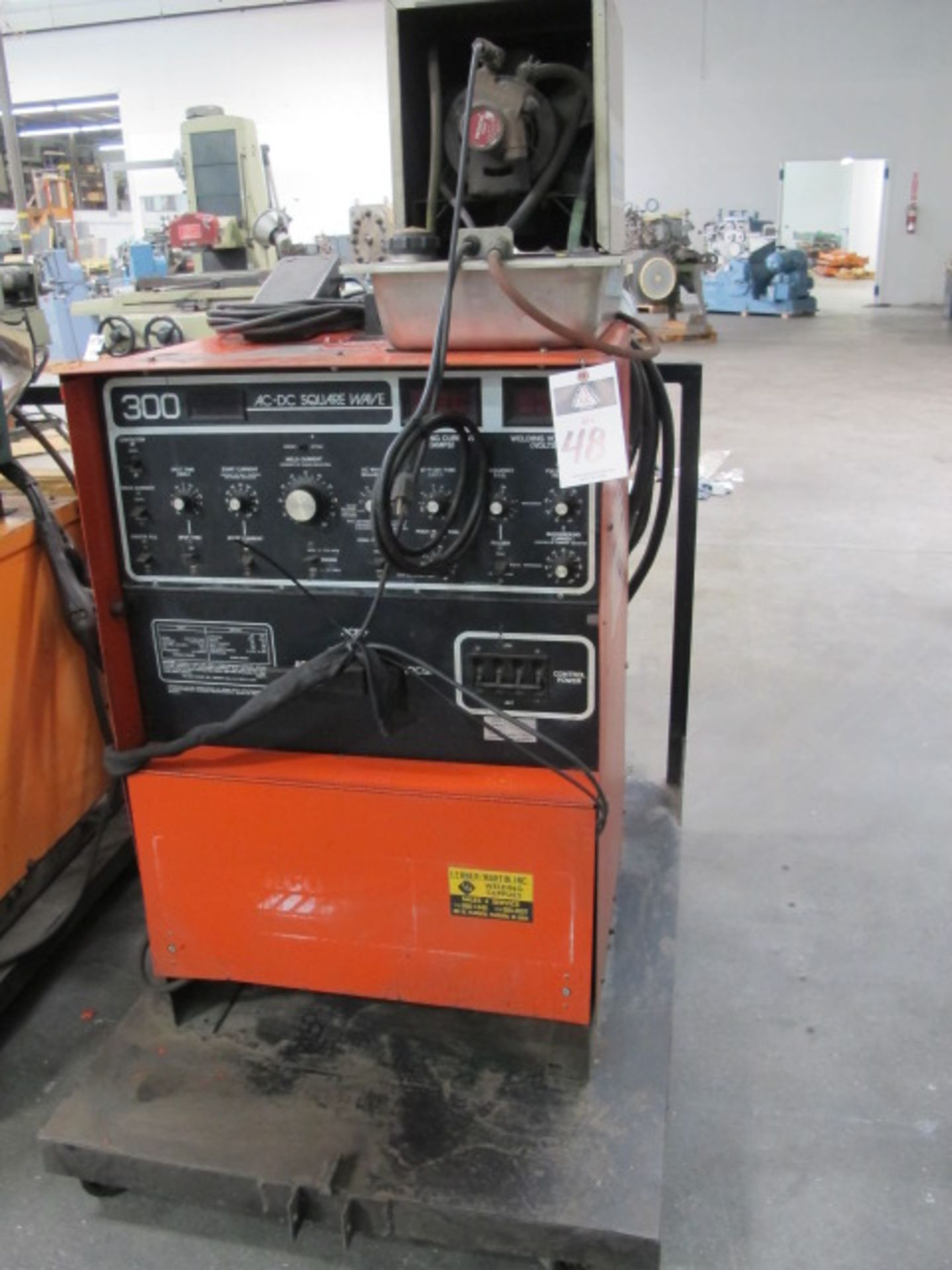 Airco 300 AC/DC Squarewave Arc Welding Power Source w/ Bernard Cooler