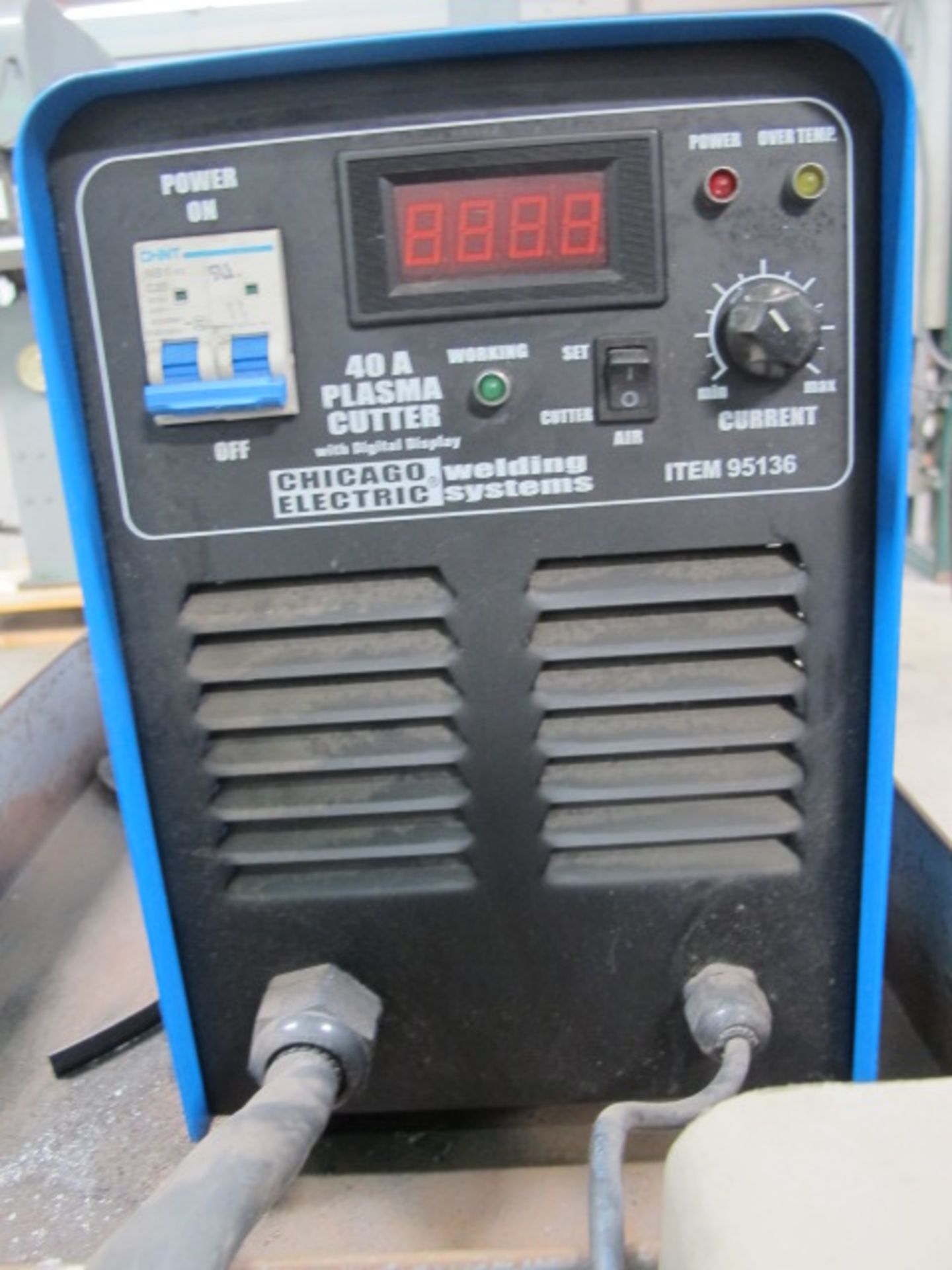 Chicago Electric mdl. 95136 40A Plasma Cutting Power Source - Image 3 of 3