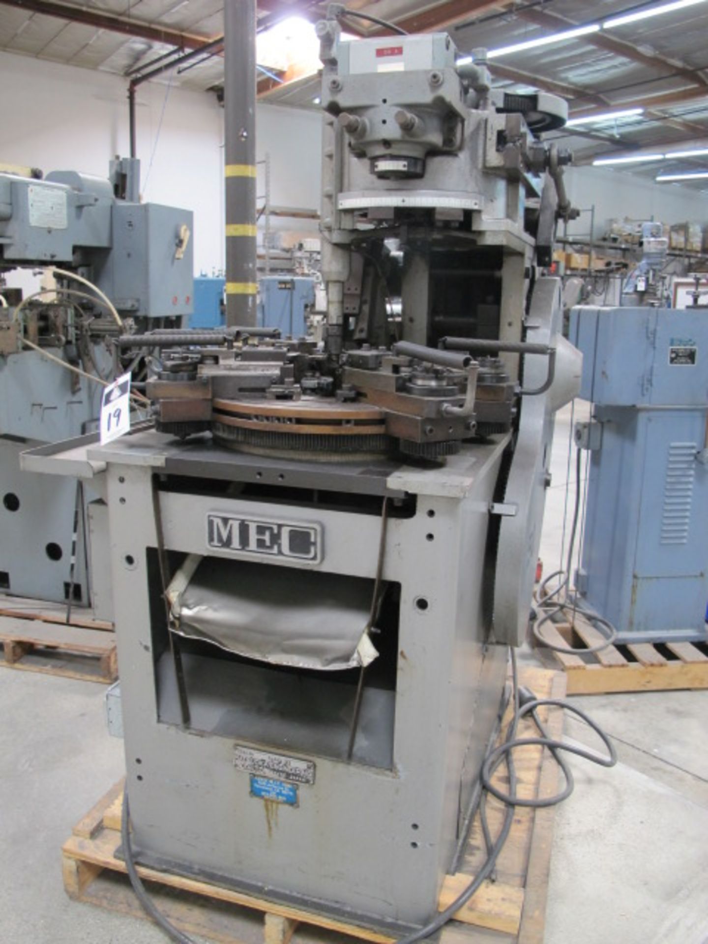 MEC Matsuoka Engineering mdl. VRA-20 5-Slide Ring Coiling Machine s/n 815059 - Image 2 of 8