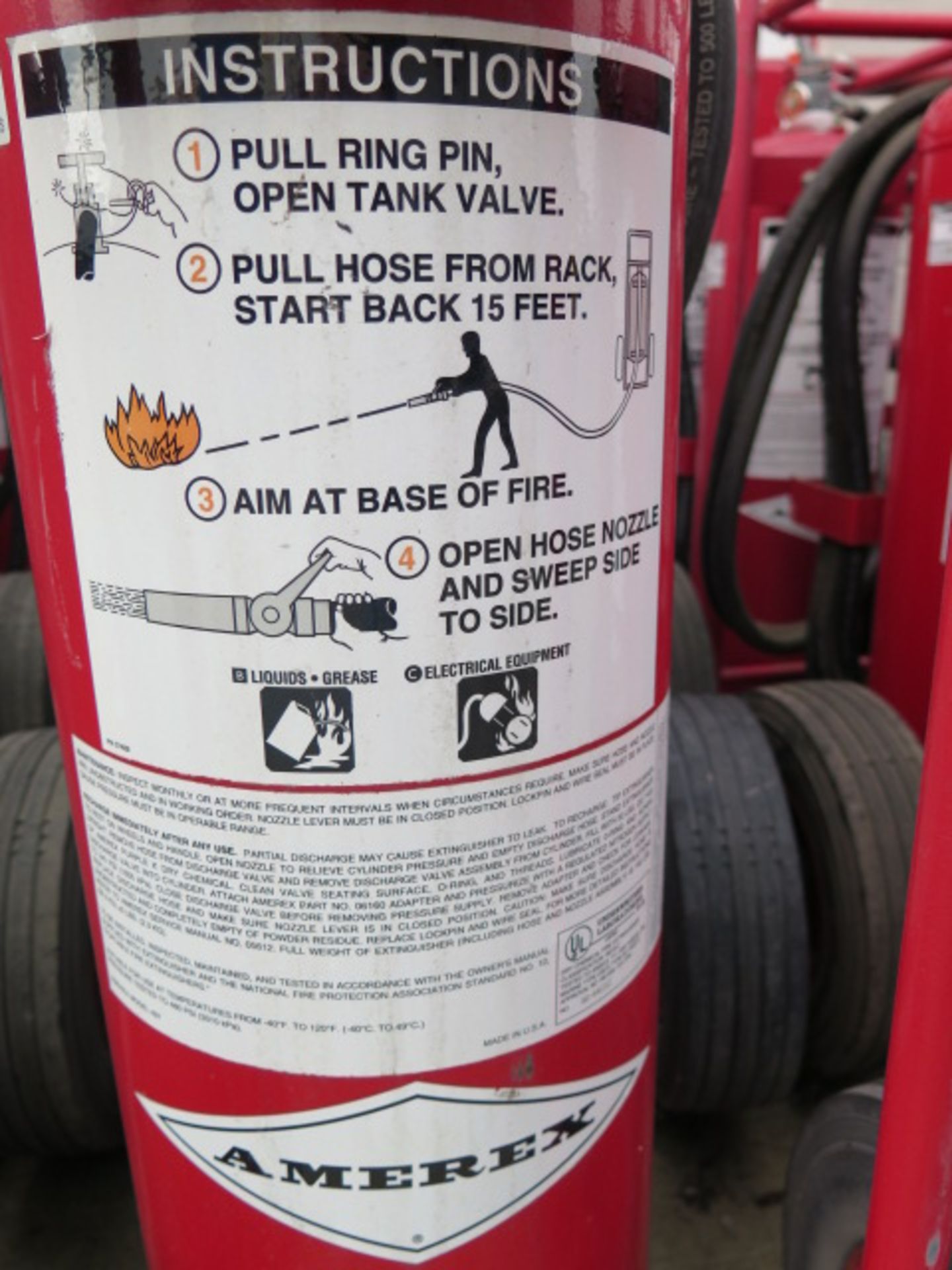 B & C Level Industrial Fire Extinguishers - Image 2 of 2