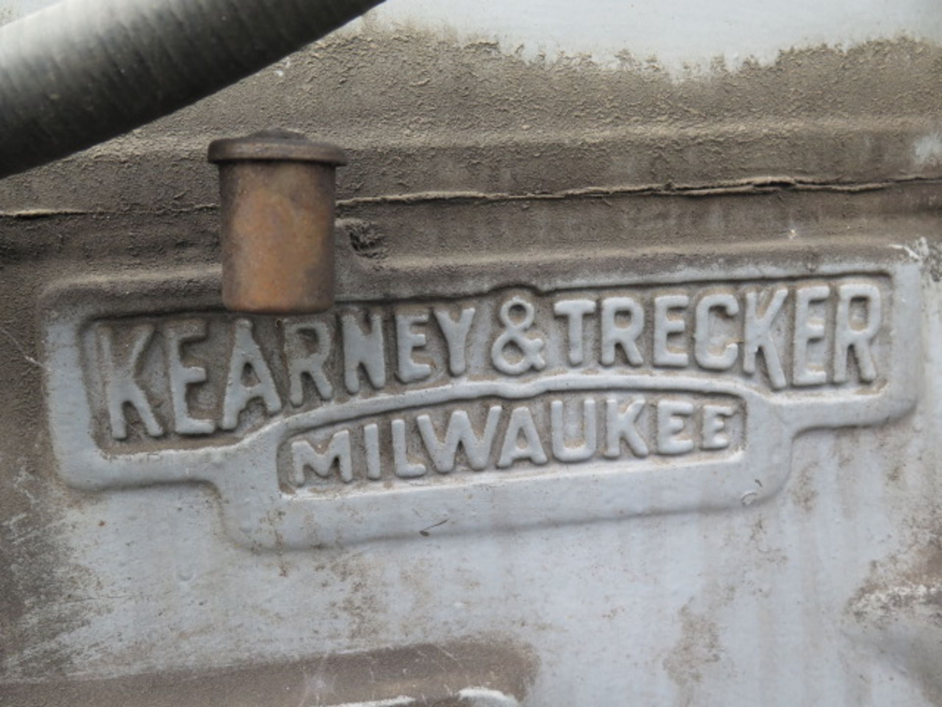 Kearney & Trecker Milwaukee mdl. 5HP-2CH Universal Mill 2/ 25-1500 Horizontal RPM, 40-1200 - Image 4 of 4