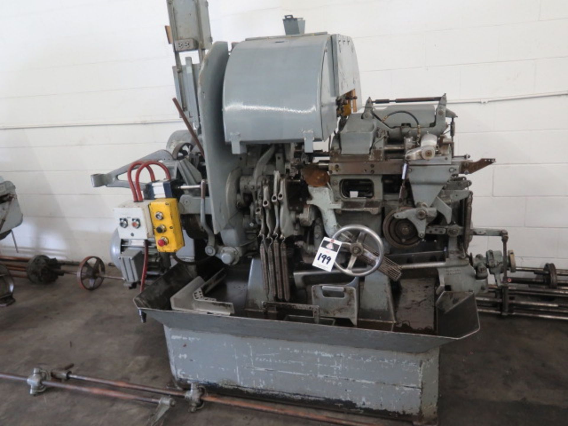 Davenport mdl. B 5-Spindle Automatic Screw Machine s/n 6482 w/ Drill Stations, 4-Cross Slides,