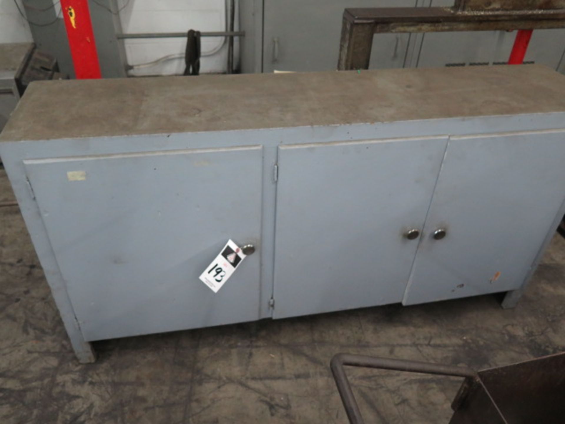 CaBINET W/ Misc Screw Machine Tooling