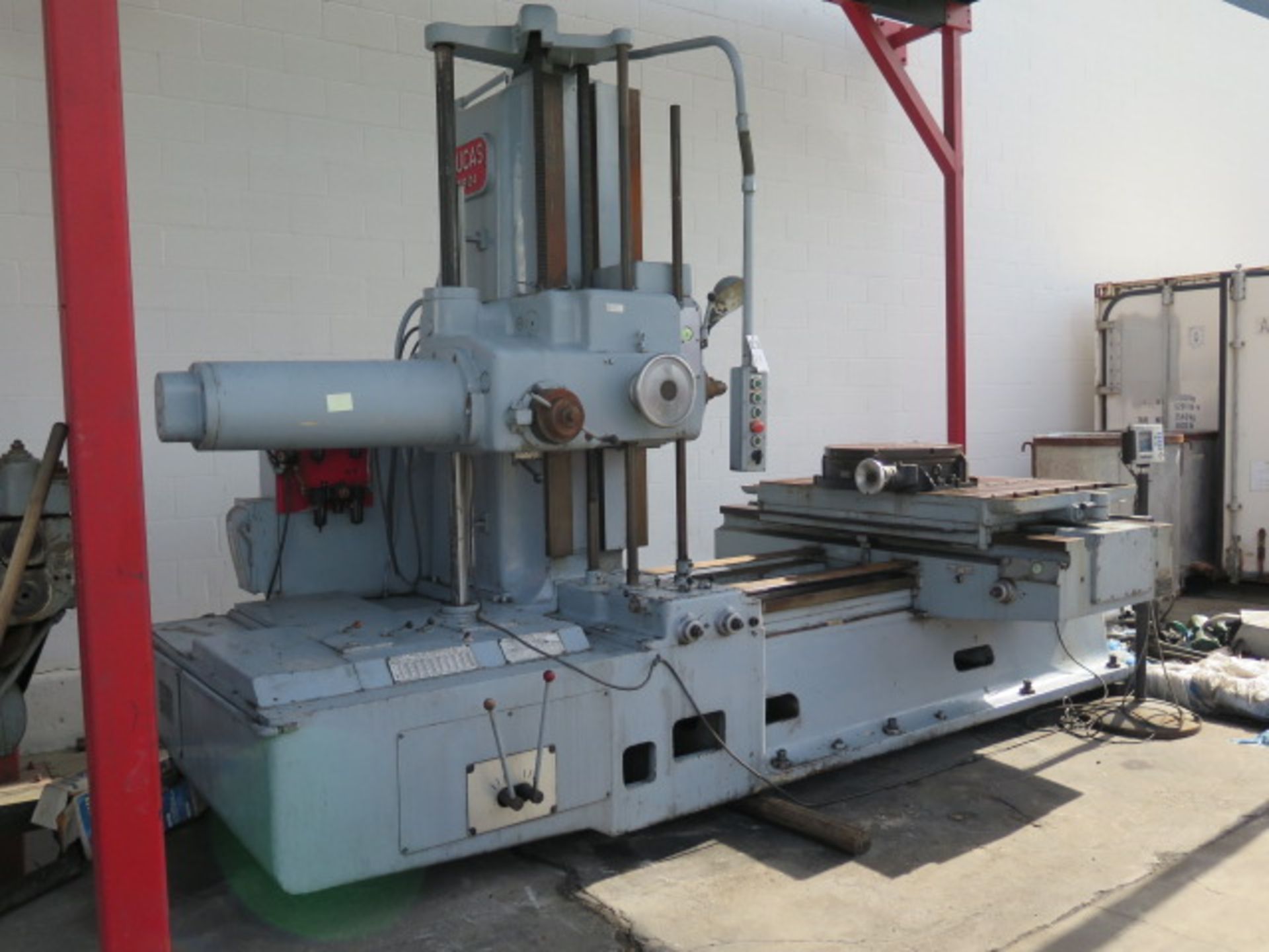 Lucas mdl. 41B-24 Horizontal Boring Mill w/ Acu-Rite Programmable DRO, 13-1500 RPM, Power Feeds, 36” - Image 2 of 11