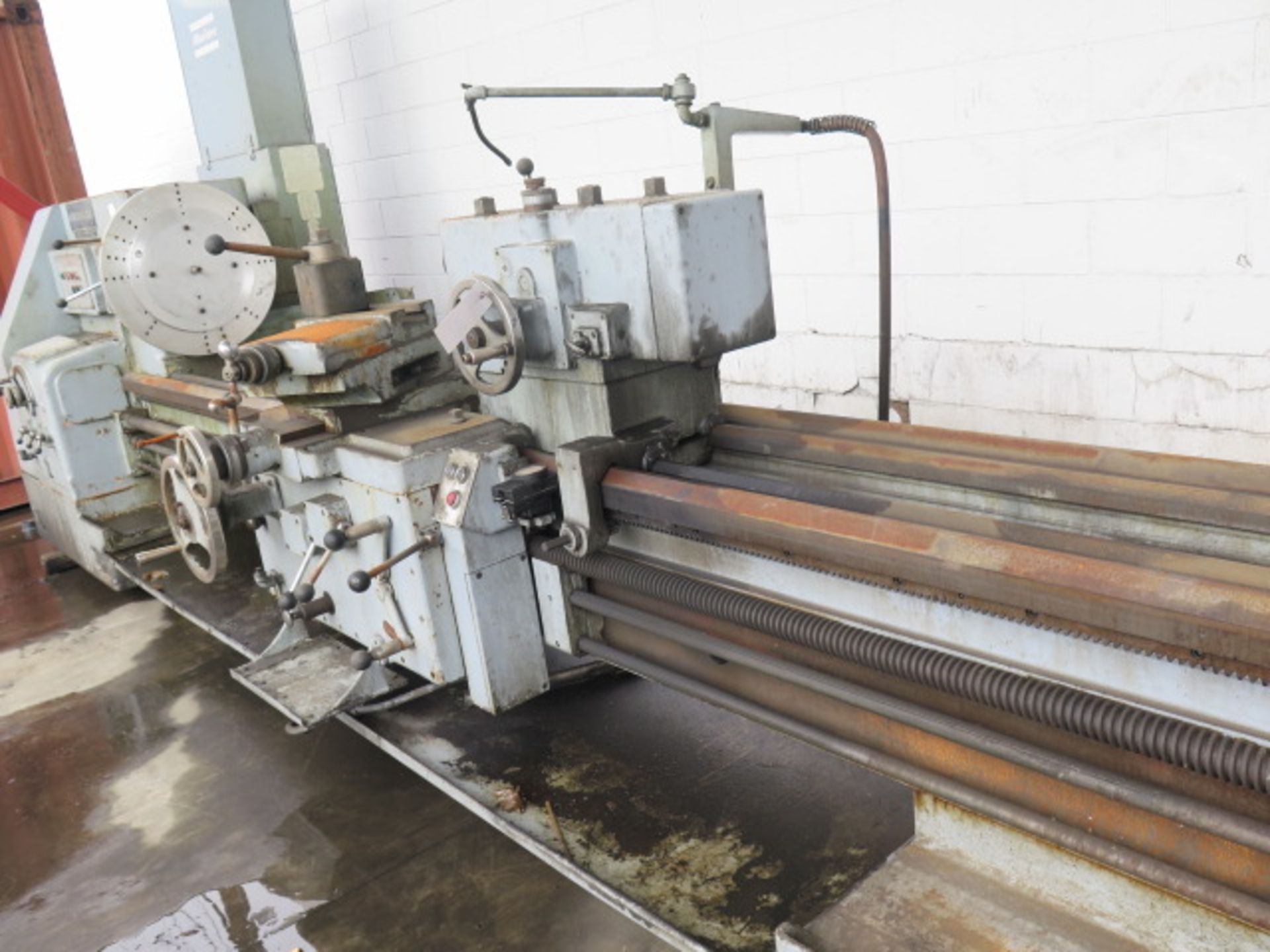 American 30" x 126" Geared Head Lathe s/n 78988 w/ 12-800 RPM, Inch Threading, Tailstock, Tool Post, - Image 7 of 10