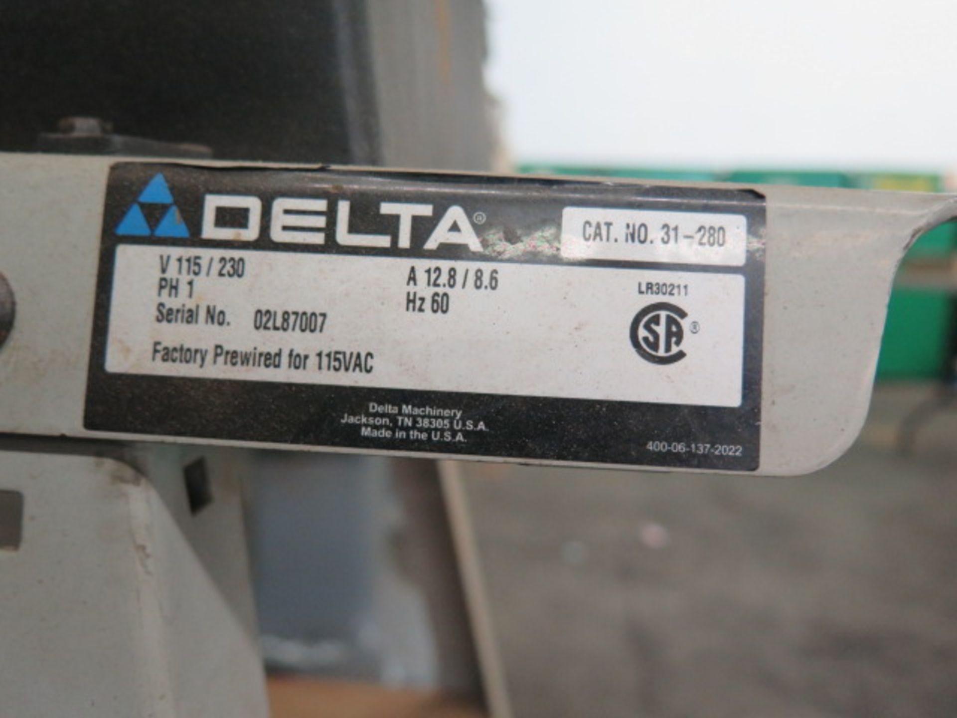 Delta 6" Belt / 12" Disc Sander - Image 3 of 3