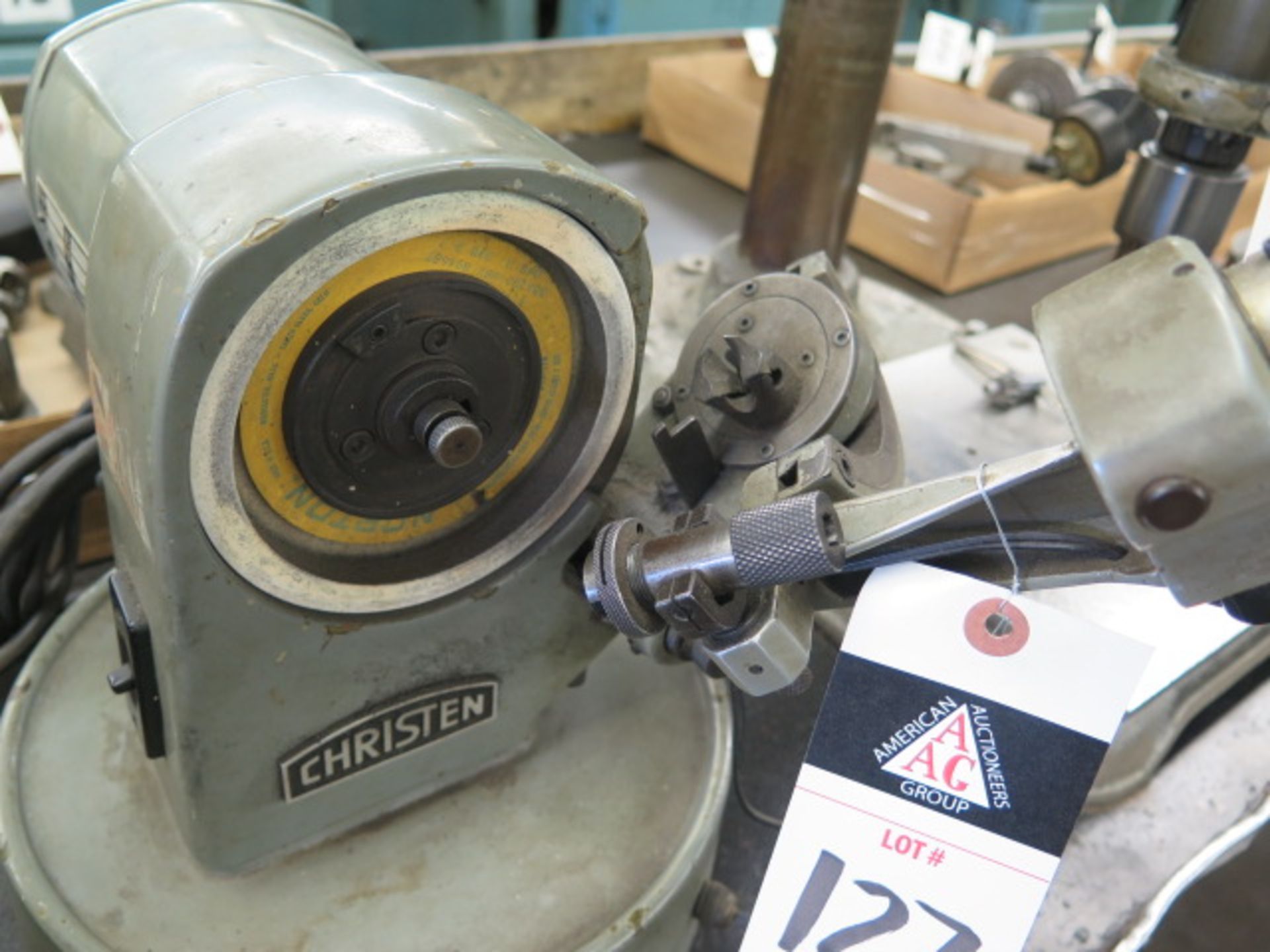 Christen Type LC21CH Precision Small Drill Sharpener s/n 340830 - Image 2 of 3