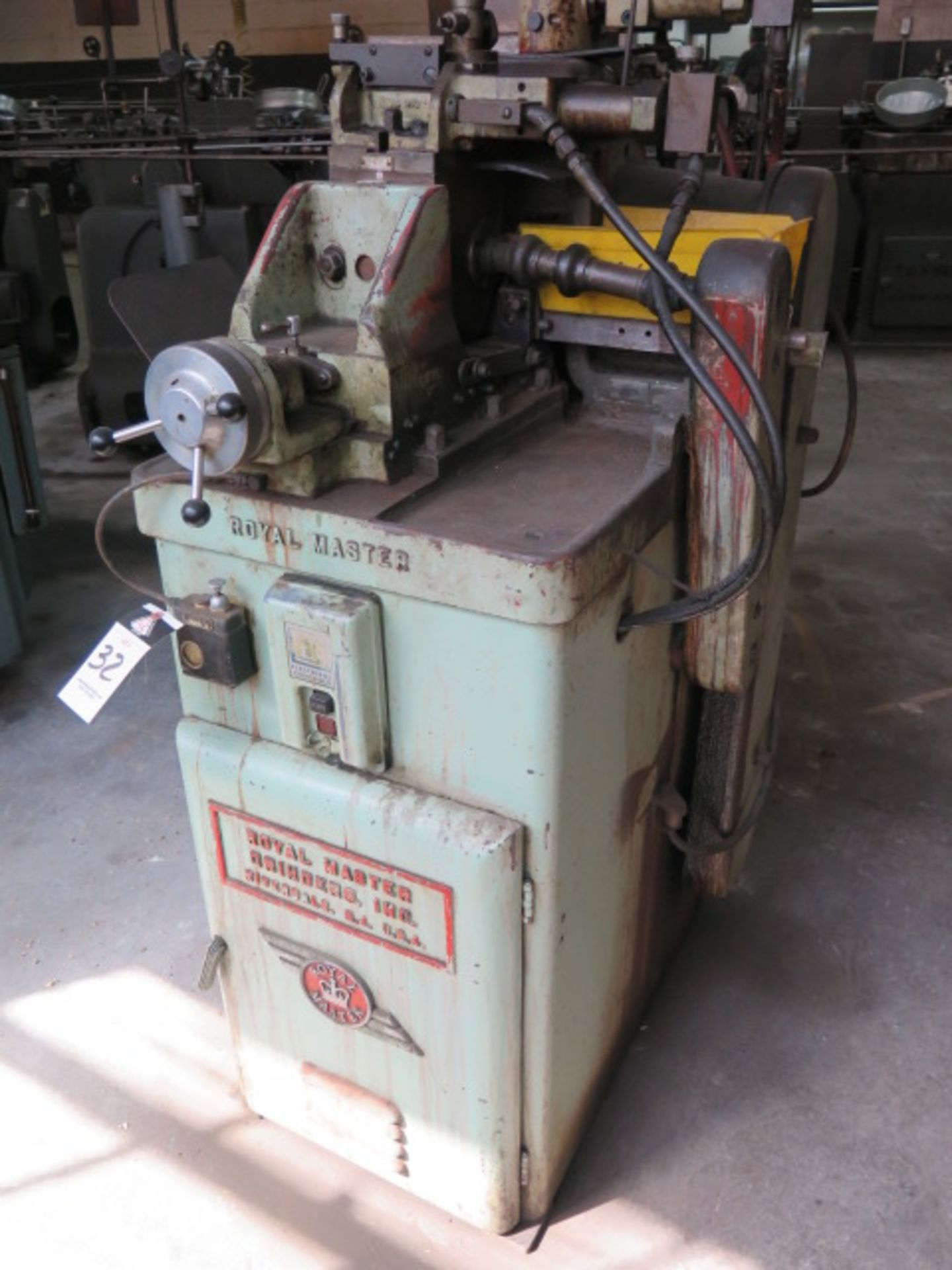 Royal Master Centerless Grinder w/ 12” Grinding Wheel, 6”Feed Wheel, Hydraulic Wheel Dressers, - Image 2 of 6