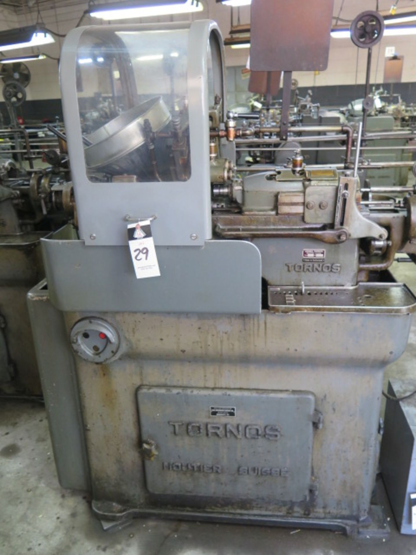 Tornos mdl. R10 10mm (0.394”) Cap Single Spindle Automatic Screw Machine s/n 36210 w/ 5-Cross - Image 2 of 7