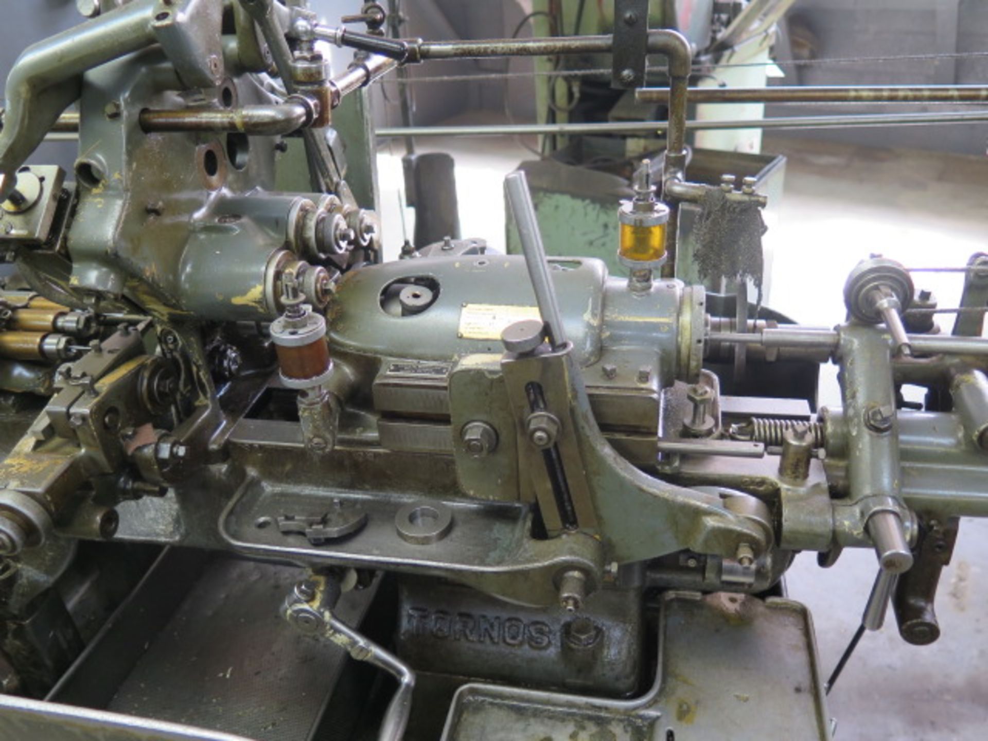 Tornos mdl. M7 7mm (0.275”) Cap Single Spindle Automatic Screw Machine s/n 85271 w/ 5-Cross - Image 4 of 7