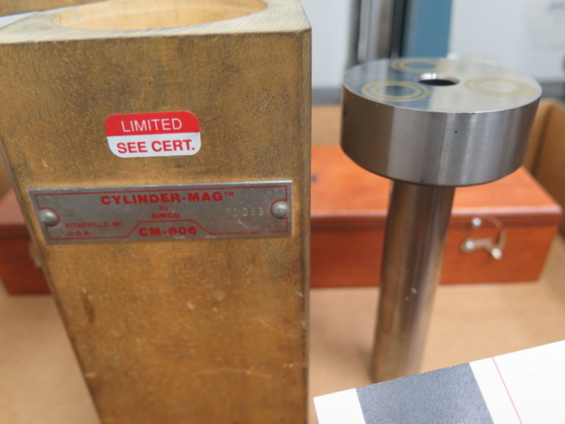 Starrett 12" Master Level and Simco CM-606 "Cylinder-Mag" Cylindrical Square - Image 4 of 5