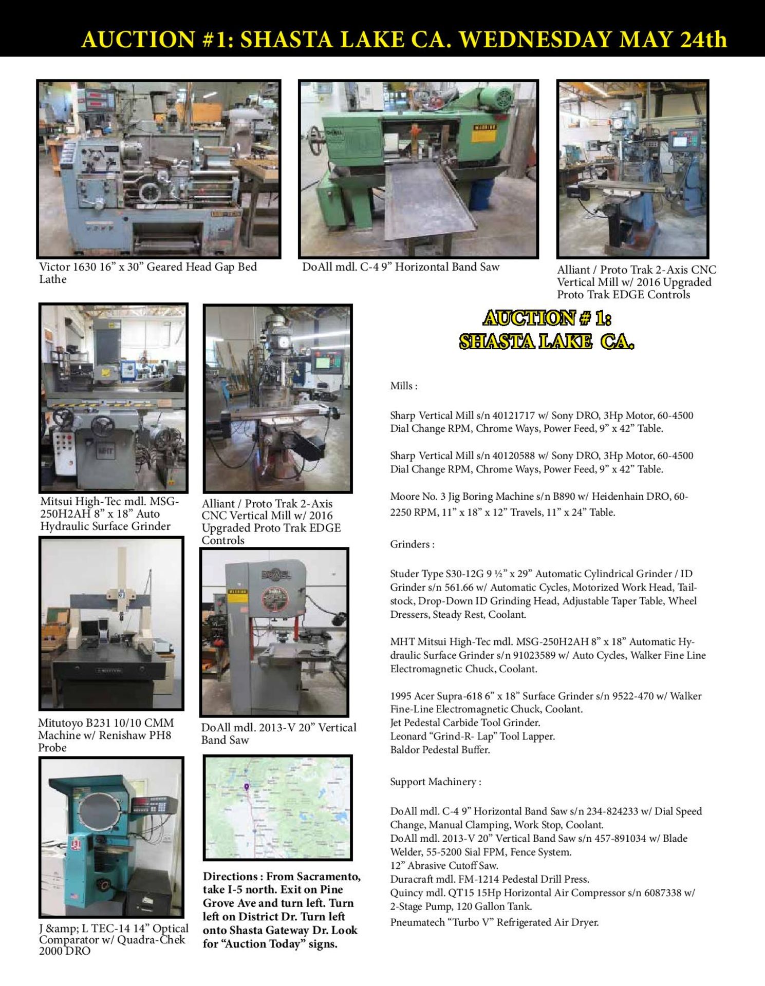 Full Catalog Coming Soon! Day 1 - CNC Machining Facilities - Image 3 of 4