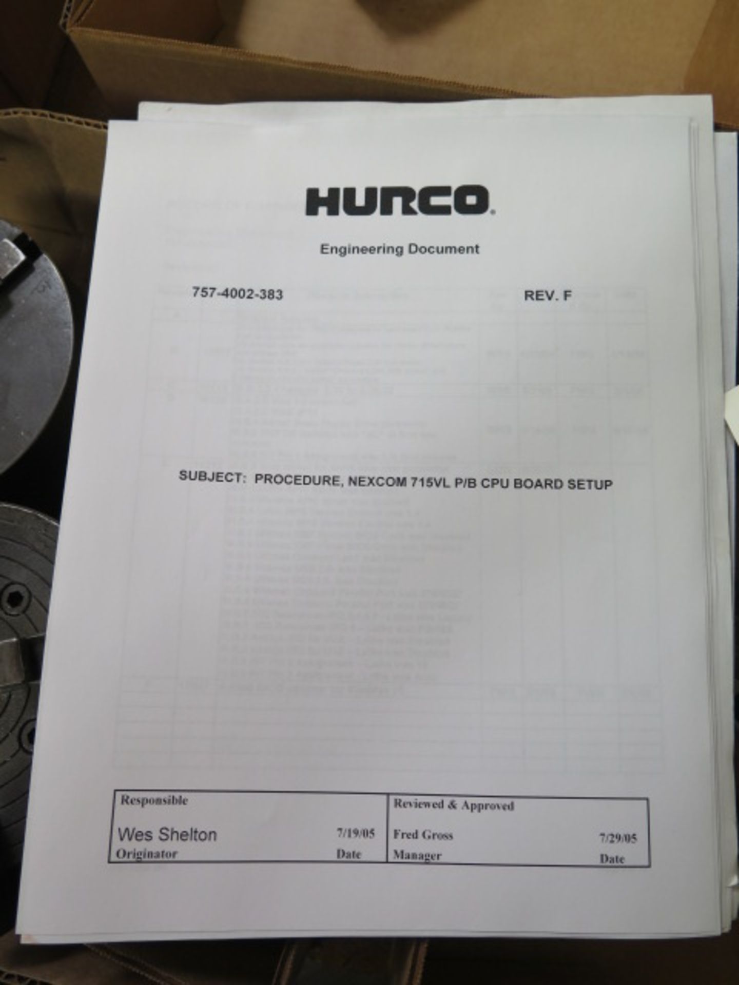 2005 Hurco TM6 CNC Turning Center s/n TM6-01007106AA w/ Hurco MAX Controls, Tool Presetter, 12- - Bild 14 aus 18