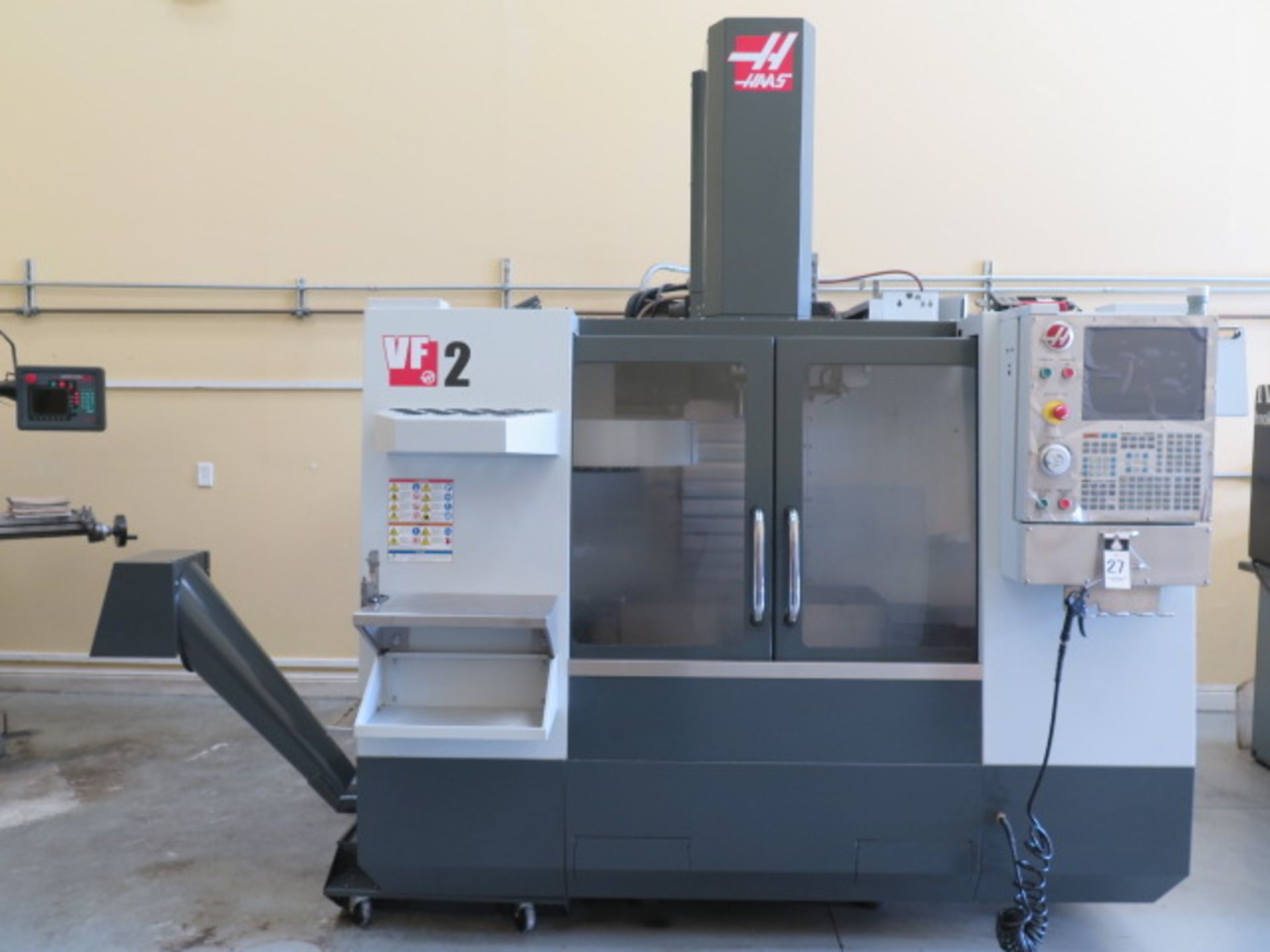 2012 Haas VF-2 CNC Vertical Machining Center s/n 1092760 w/ Haas Controls, 20-Station ATC, CAT-40