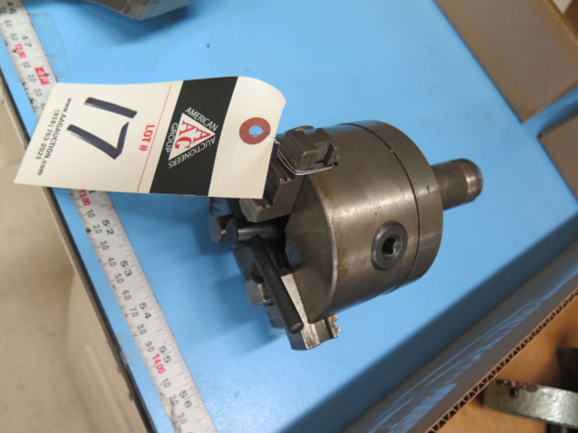 4" 3-Jaw Chuck w/ 5C Adaptor