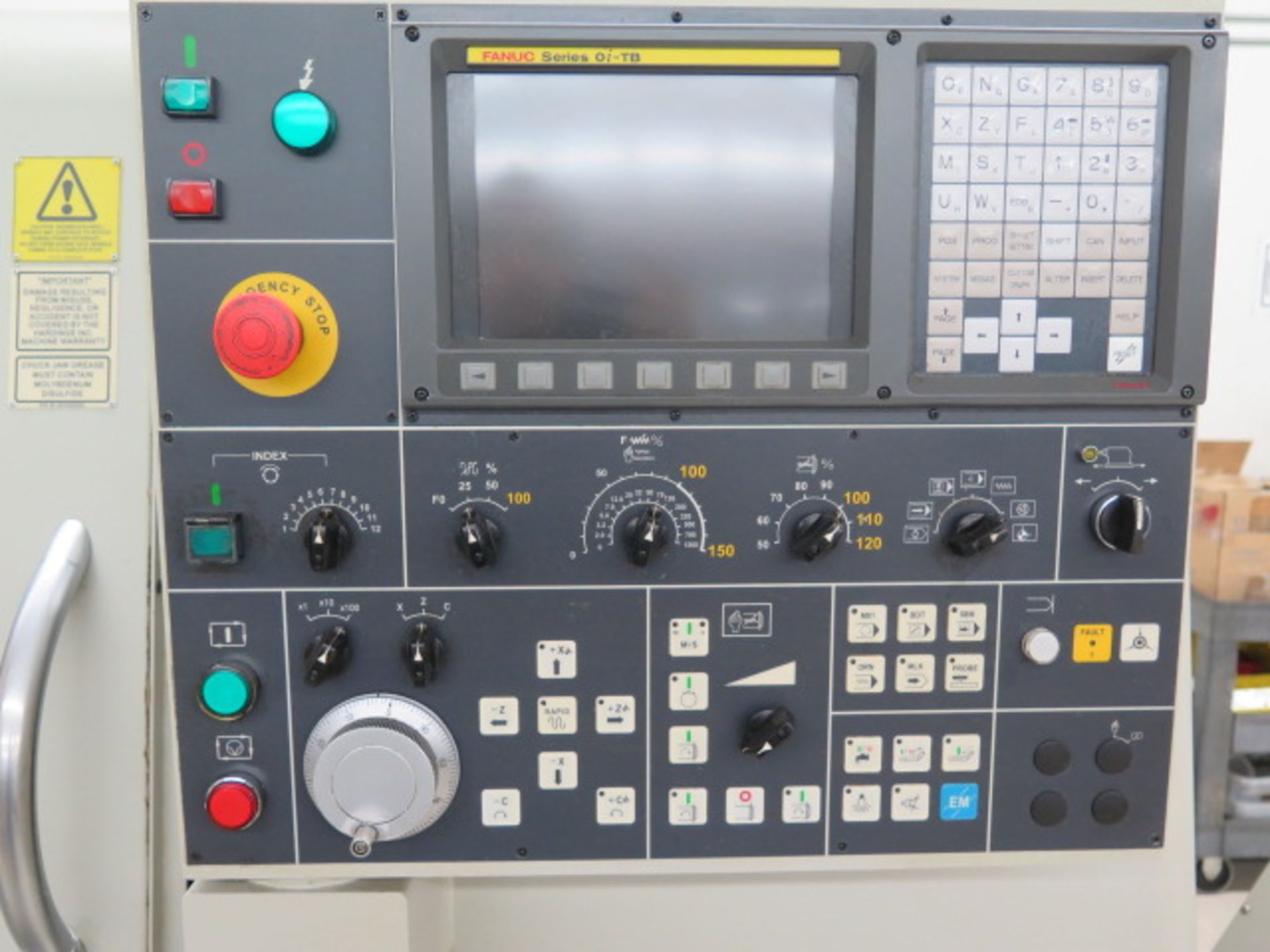 2004 Hardinge “Talent 6/45” Live Turret CNC Turning Center s/n BLAA4L0116 w/ Fanuc Series 0i-TB - Image 7 of 14