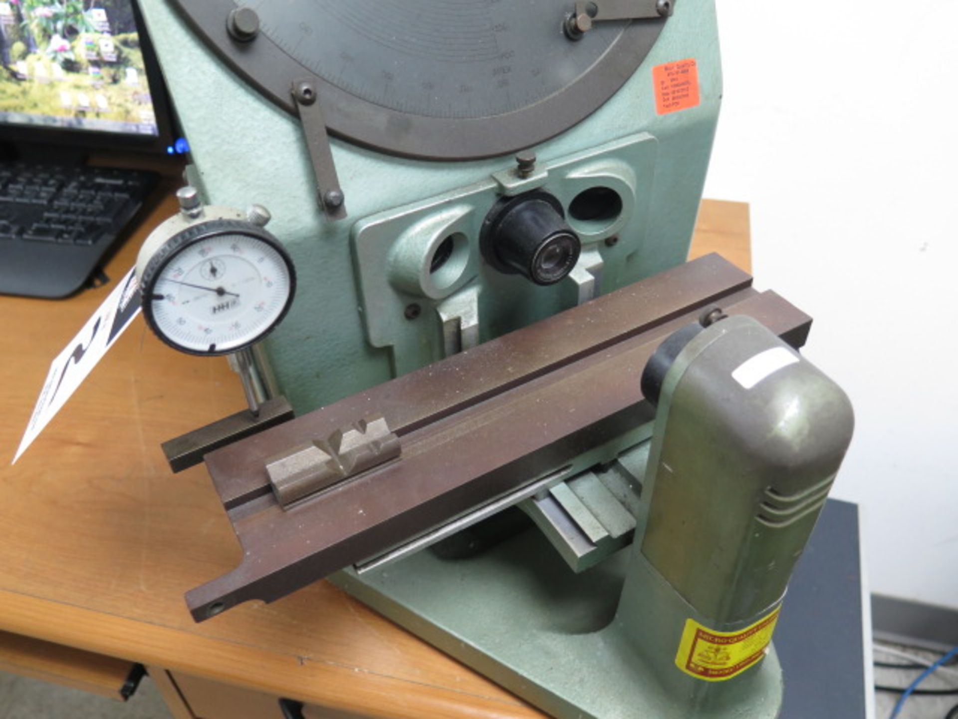 Rankia Bros. mdl. 1000-20X Table Model 10” Optical Comparator - Image 4 of 6