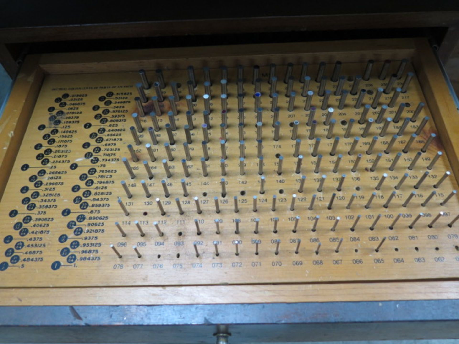 Meyer Pin Gage Cabinet .061"-.750" - Image 5 of 5