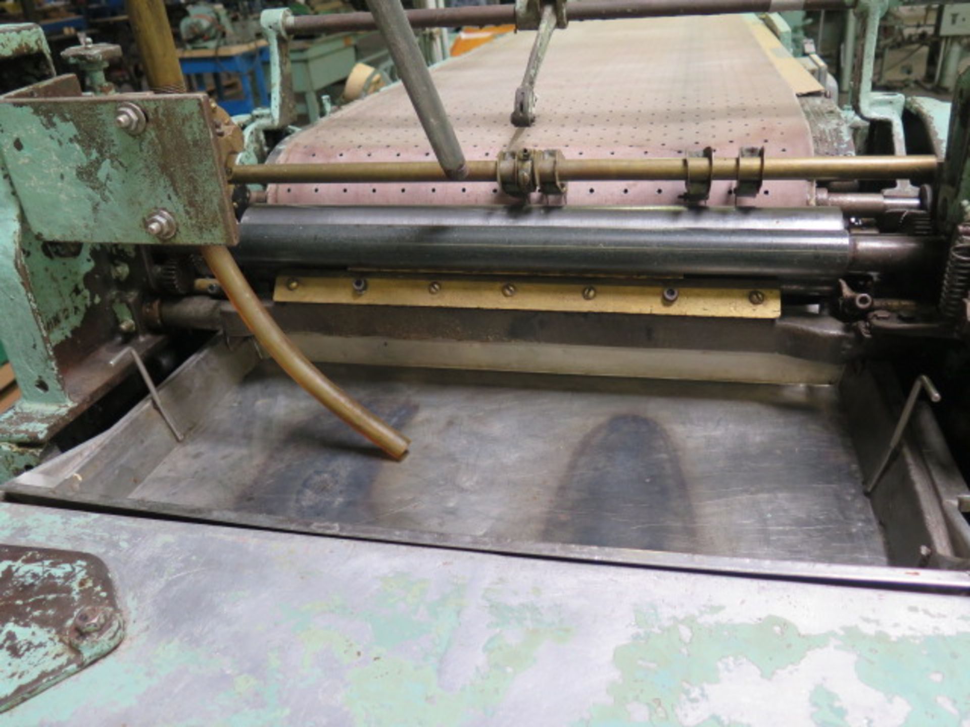 Box Line #15 : Stokes & Smith mdl. 404 21” Roll Gluer s/n HK1648, Stokes & Smith 21” Conveyor, - Image 3 of 7