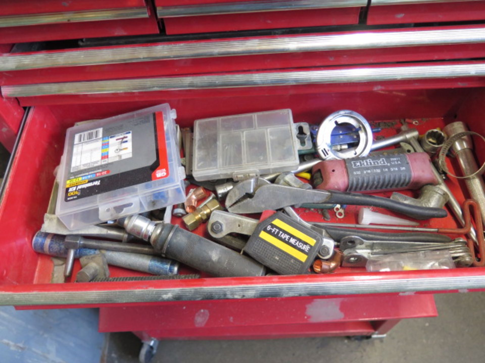 Roll-A-Way Tool Box w/ Hand Tools - Image 5 of 5