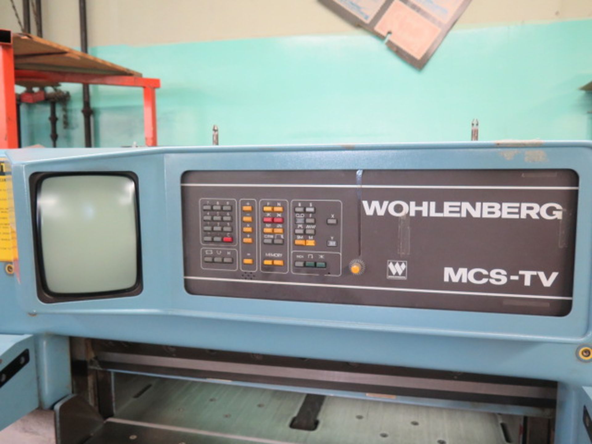 Wohlenberg MCS-TV Type 92 36” Paper Shear s/n 3124-020 w/ Controlled Back Gage, 16 ½” x 83 ½” Ball - Image 5 of 8