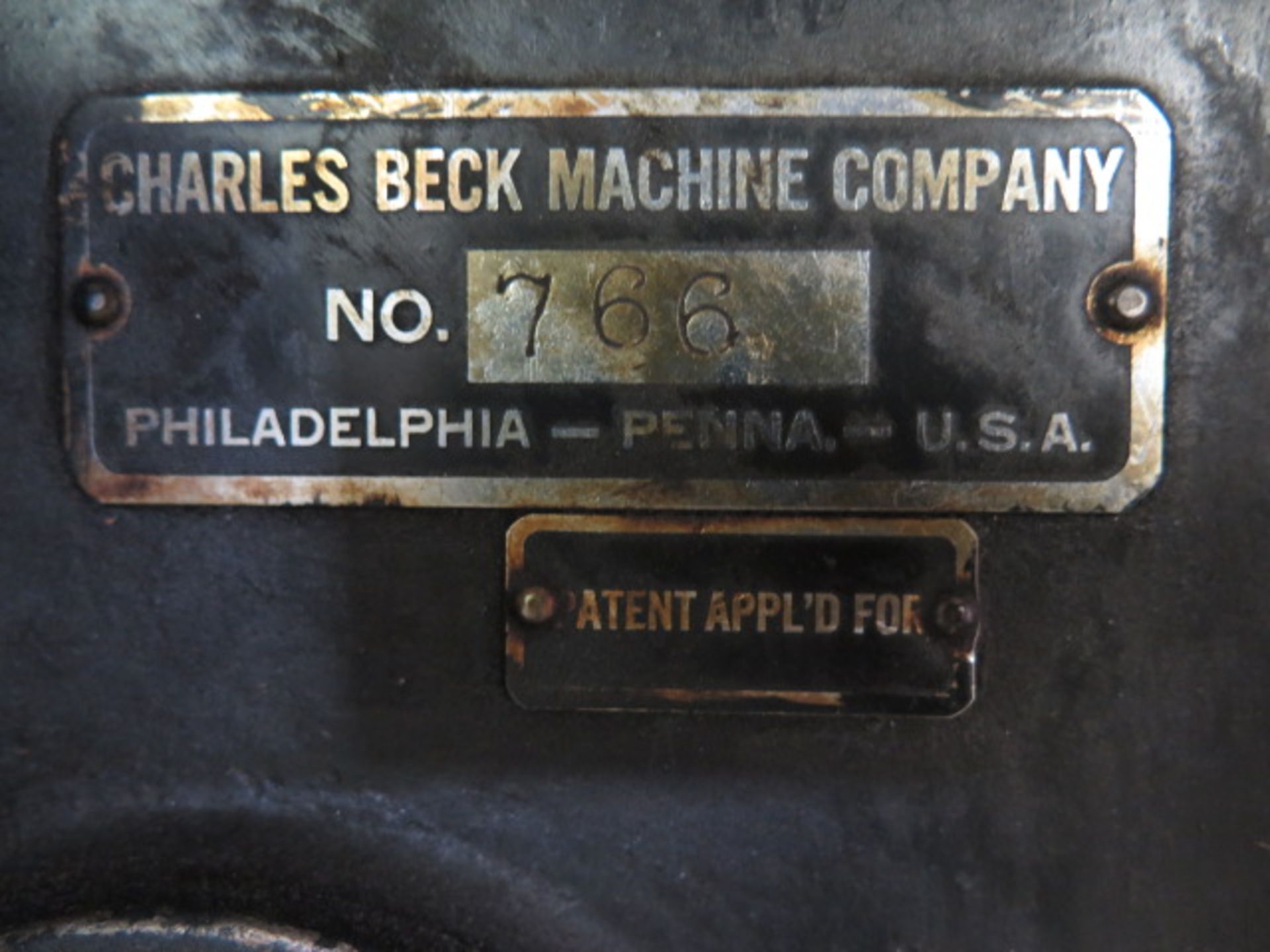Charles Beck 36” Paper Sheeter s/n 766 w/ Speed Controller - Image 8 of 8