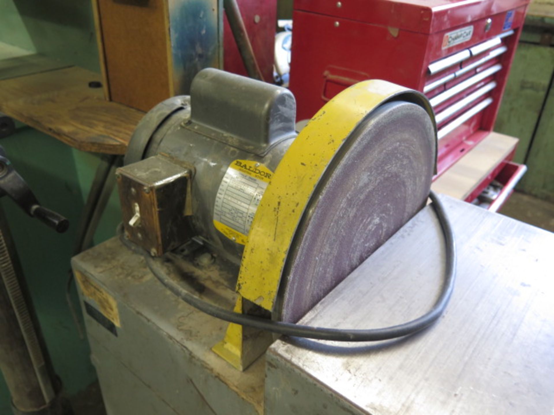 Kalamazoo 12” Pedestal Disc Sander - Image 2 of 3