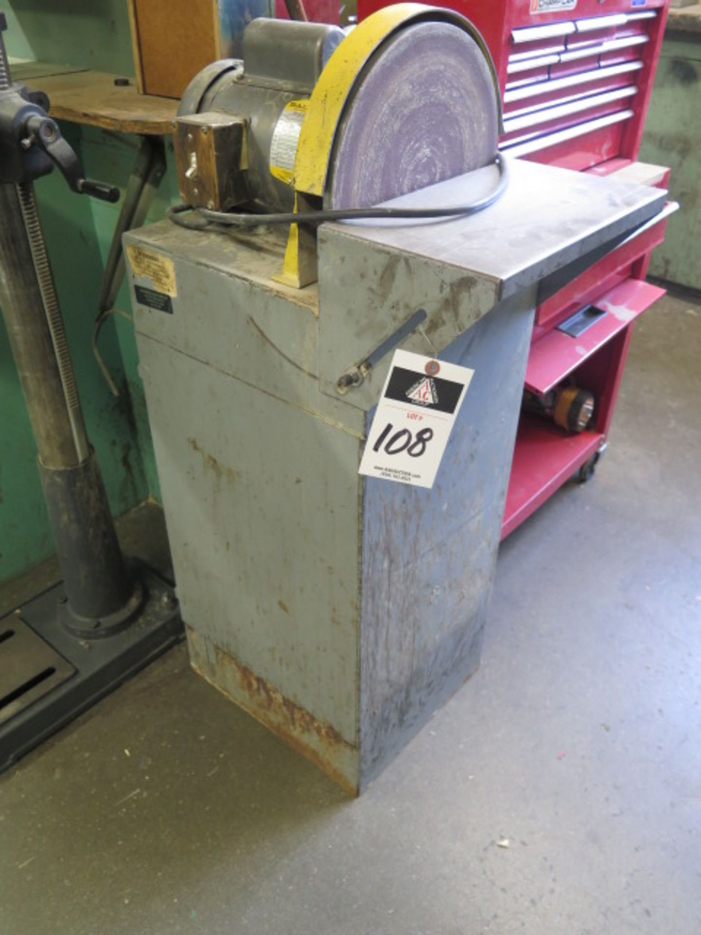 Kalamazoo 12” Pedestal Disc Sander