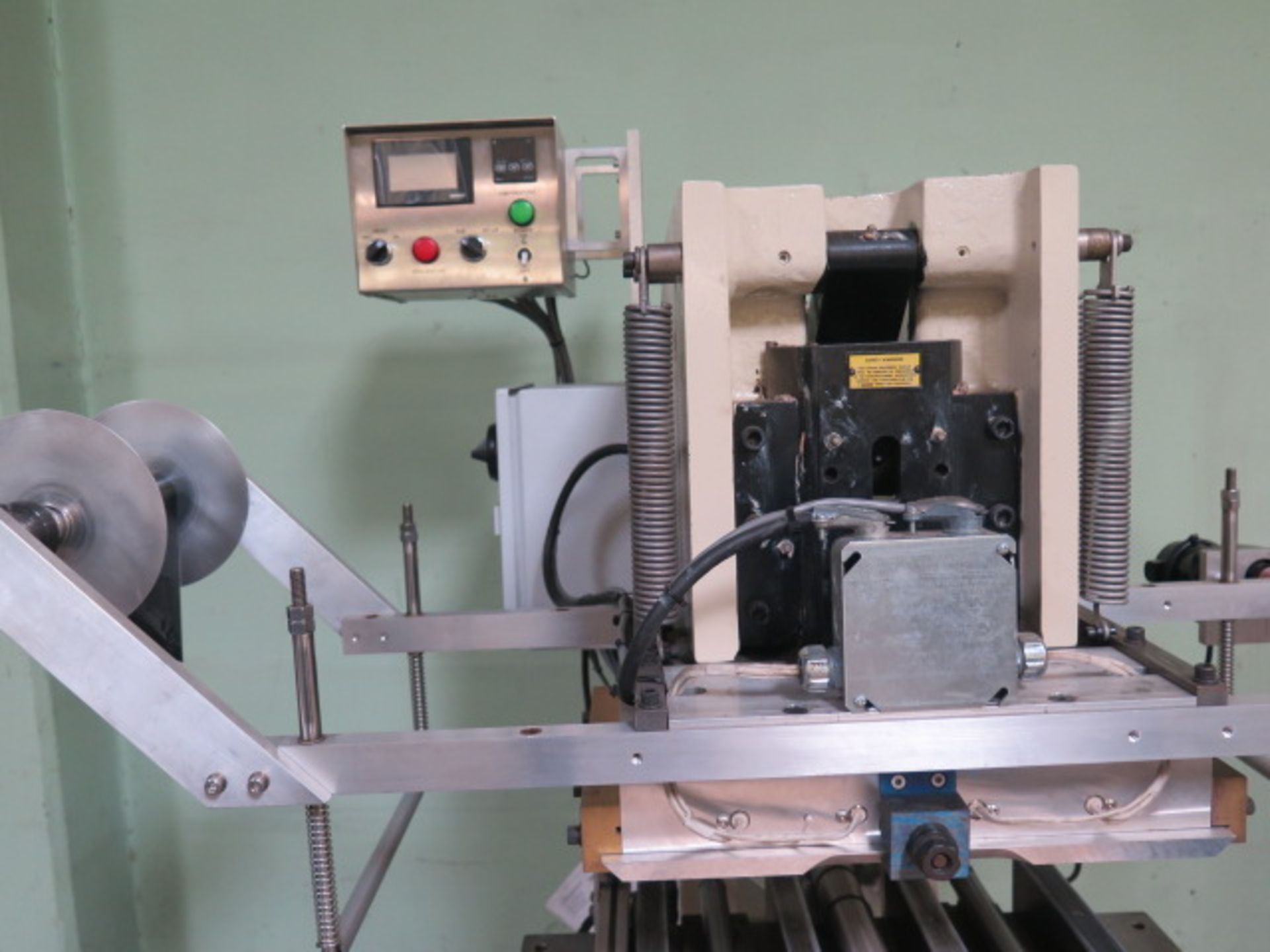 Kensol mmdl. 165 Roll Leaf Hot Stamping Press w/ PLC Controls - Image 5 of 9